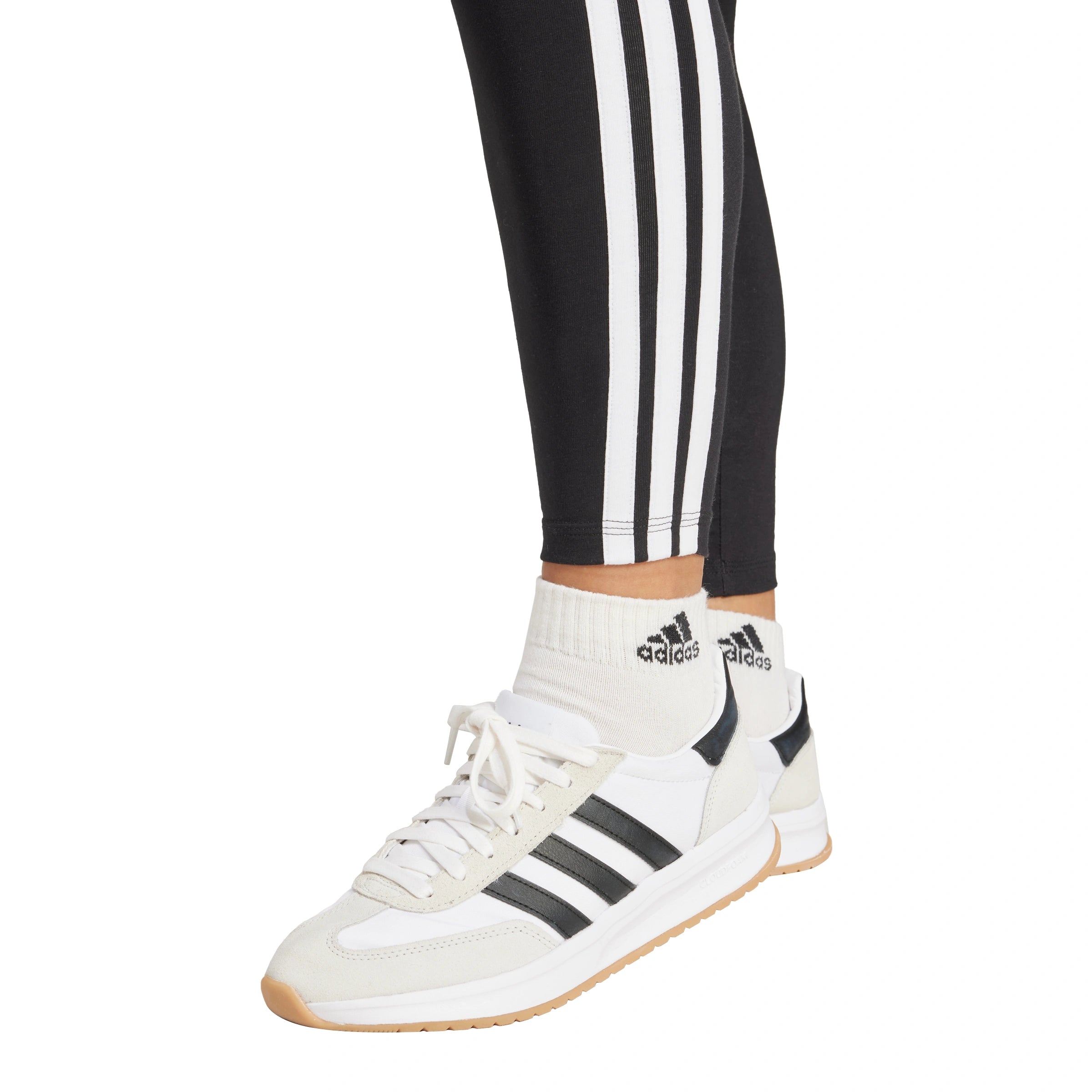 Essentials 3-Stripes Cotton Leggings