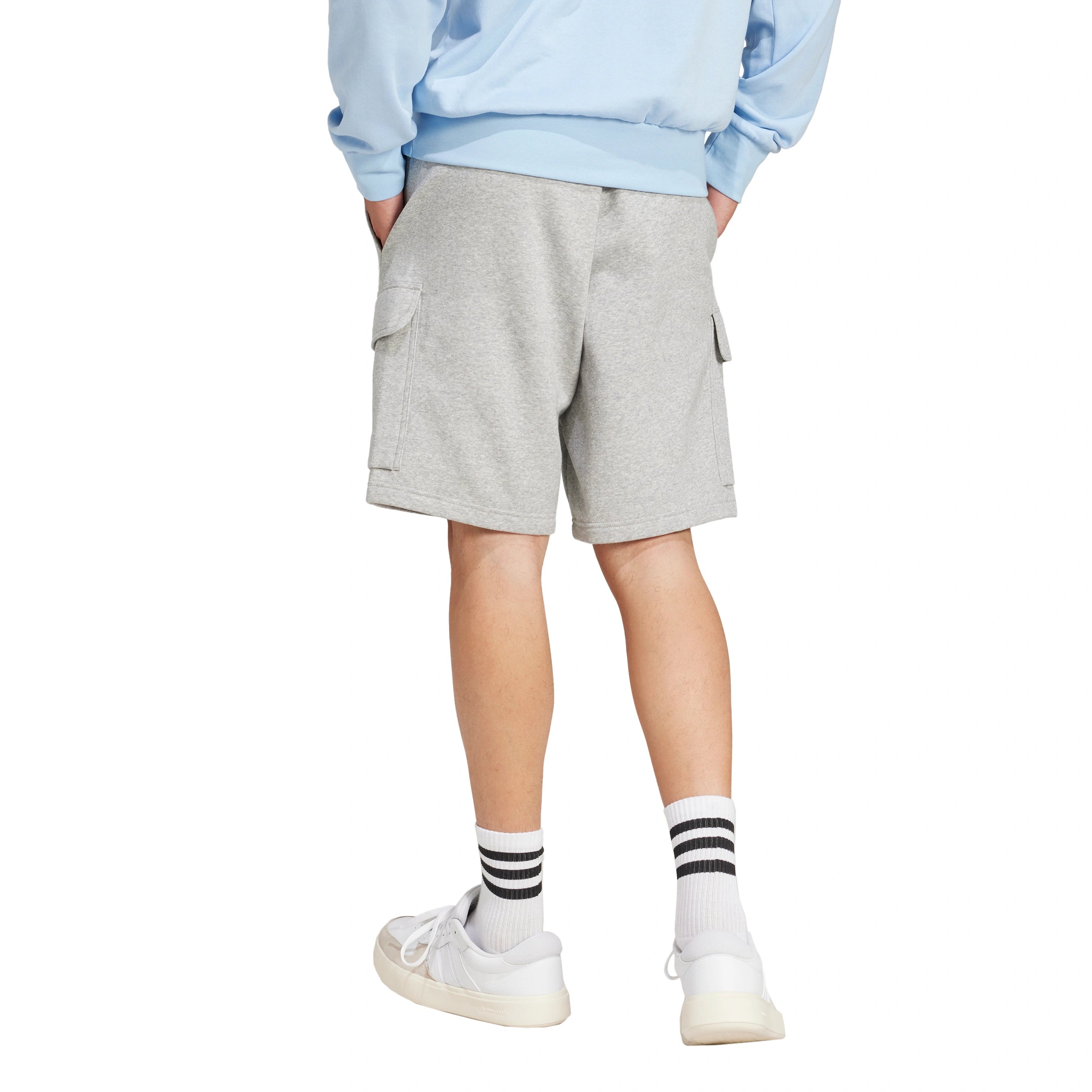 Essentials Feel Cozy Fleece Cargo Shorts