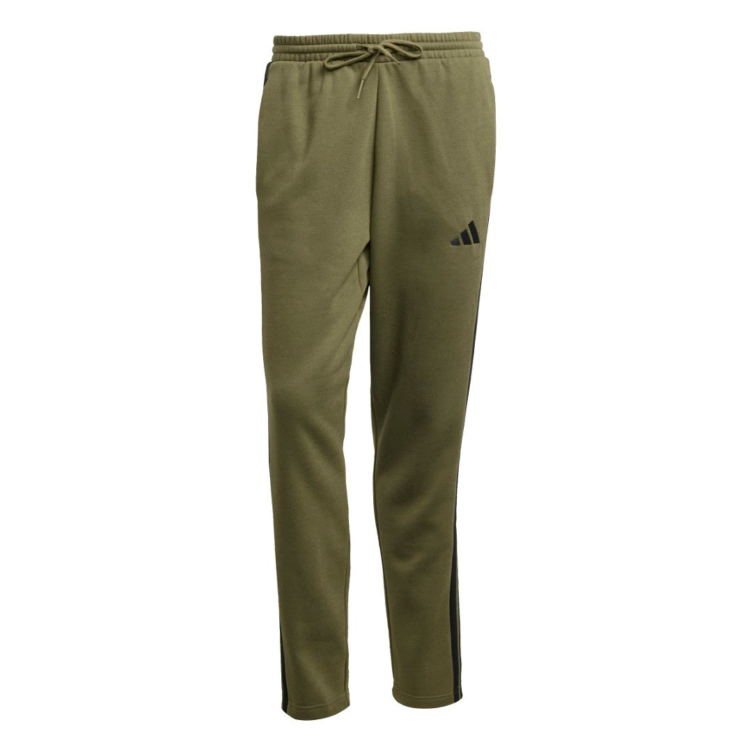 Essentials 3-Stripes Open Hem Fleece Pants