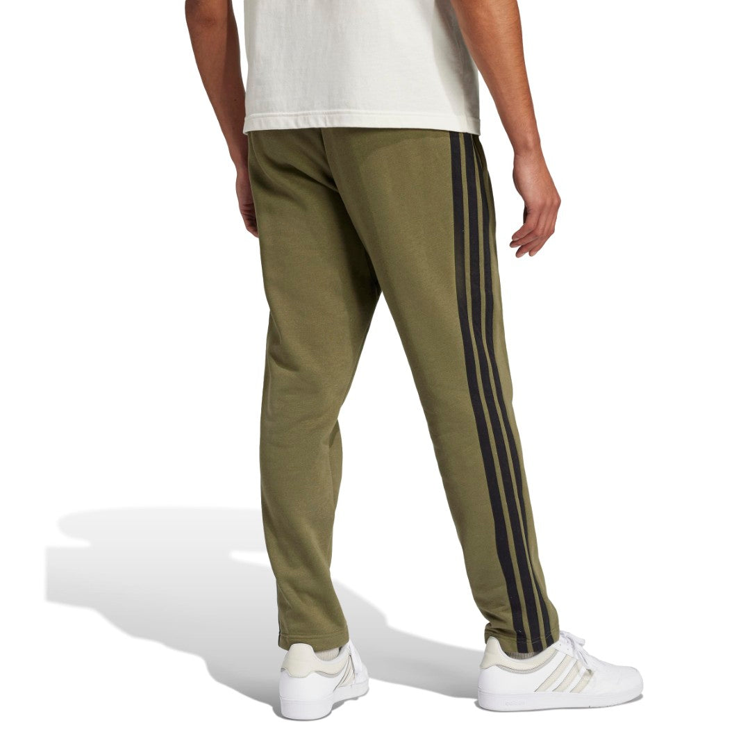 Essentials 3-Stripes Open Hem Fleece Pants