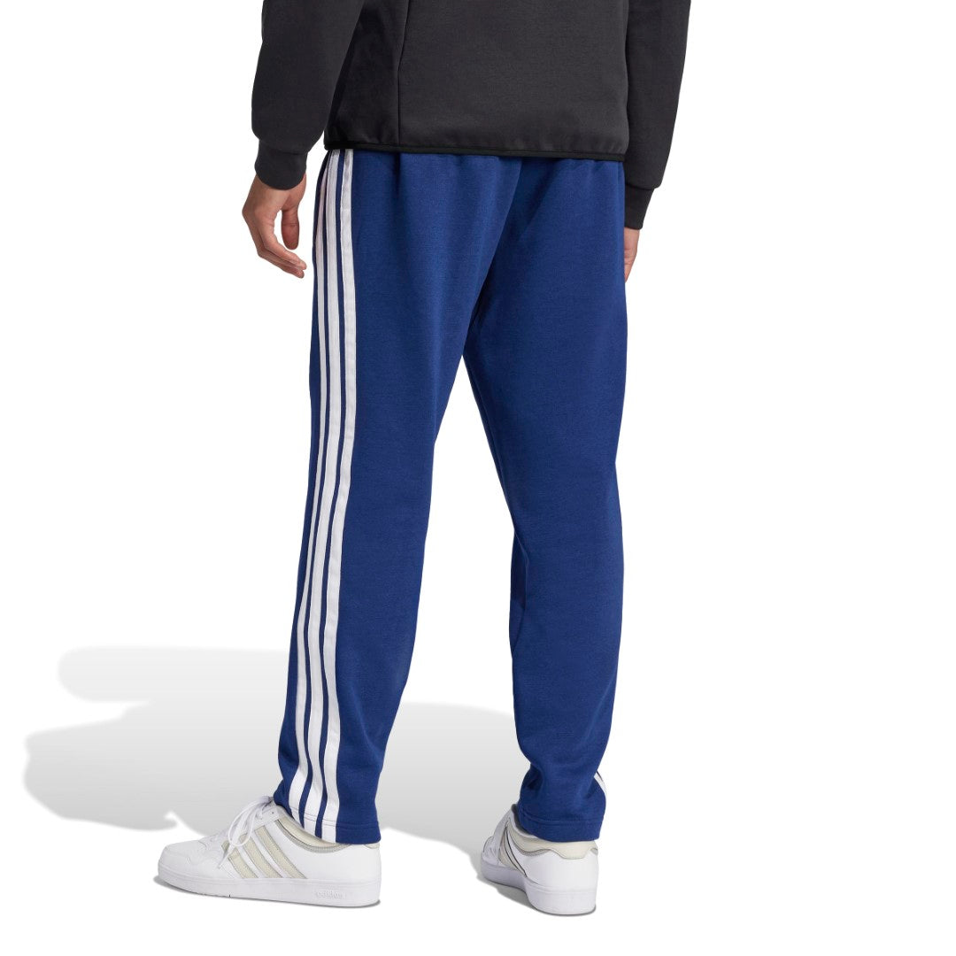 Essentials 3-Stripes Open Hem Fleece Joggers