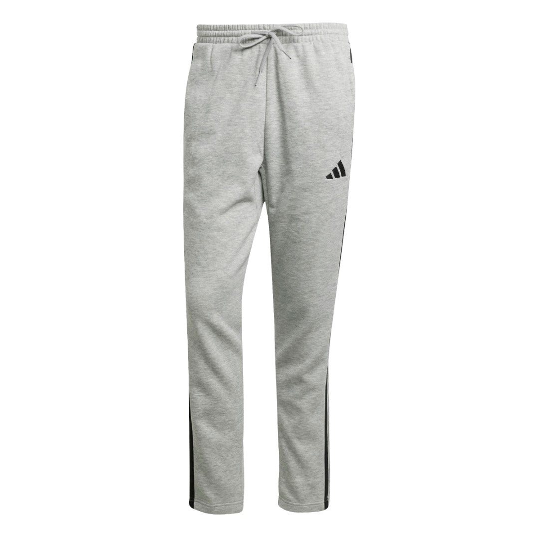 Essentials 3-Stripes Open Hem Fleece Joggers