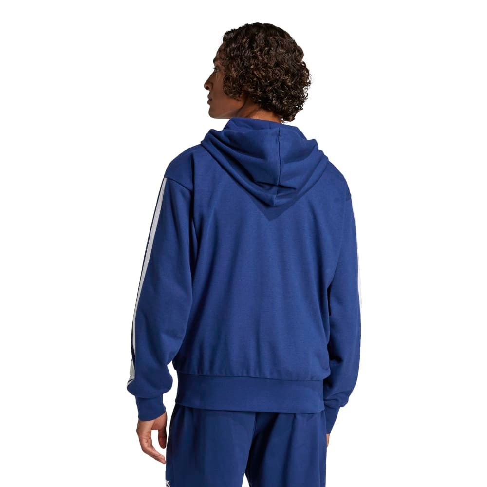Essentials 3-Stripes French Terry Full-Zip  Sweatshirt