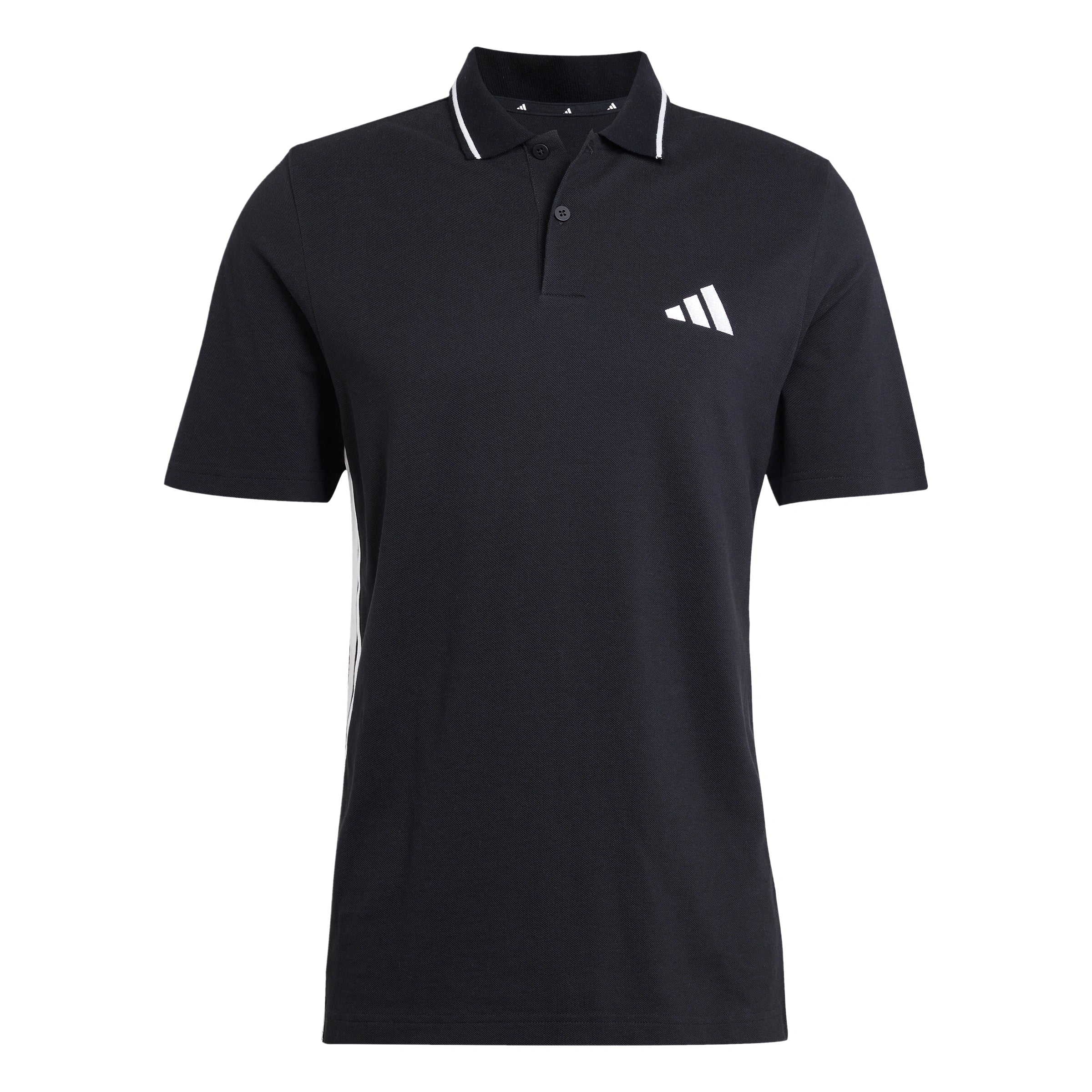 Essentials 3-Stripes Piqué Polo T-shirt