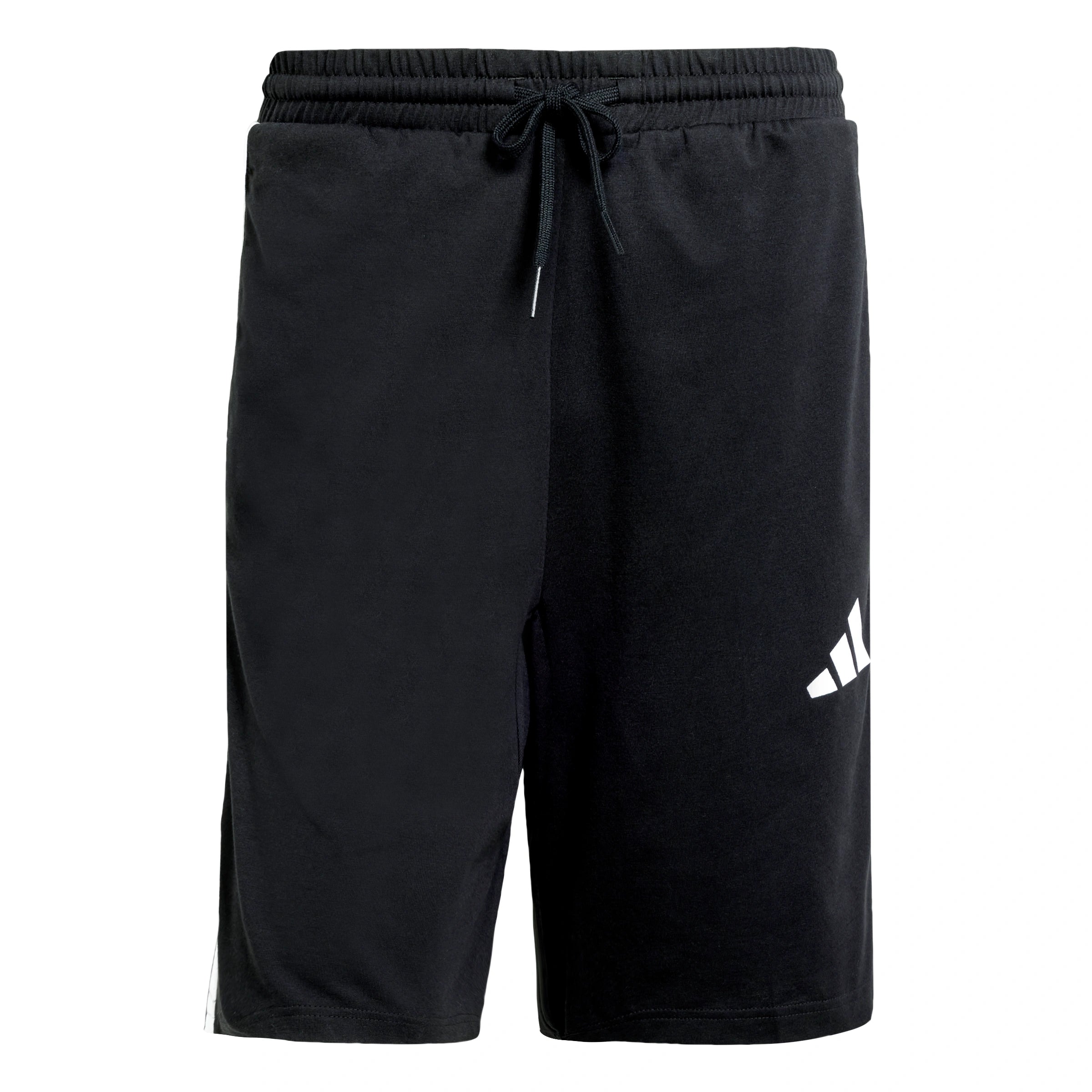 Essential 3-Stripes Single Jersey Shorts 10"