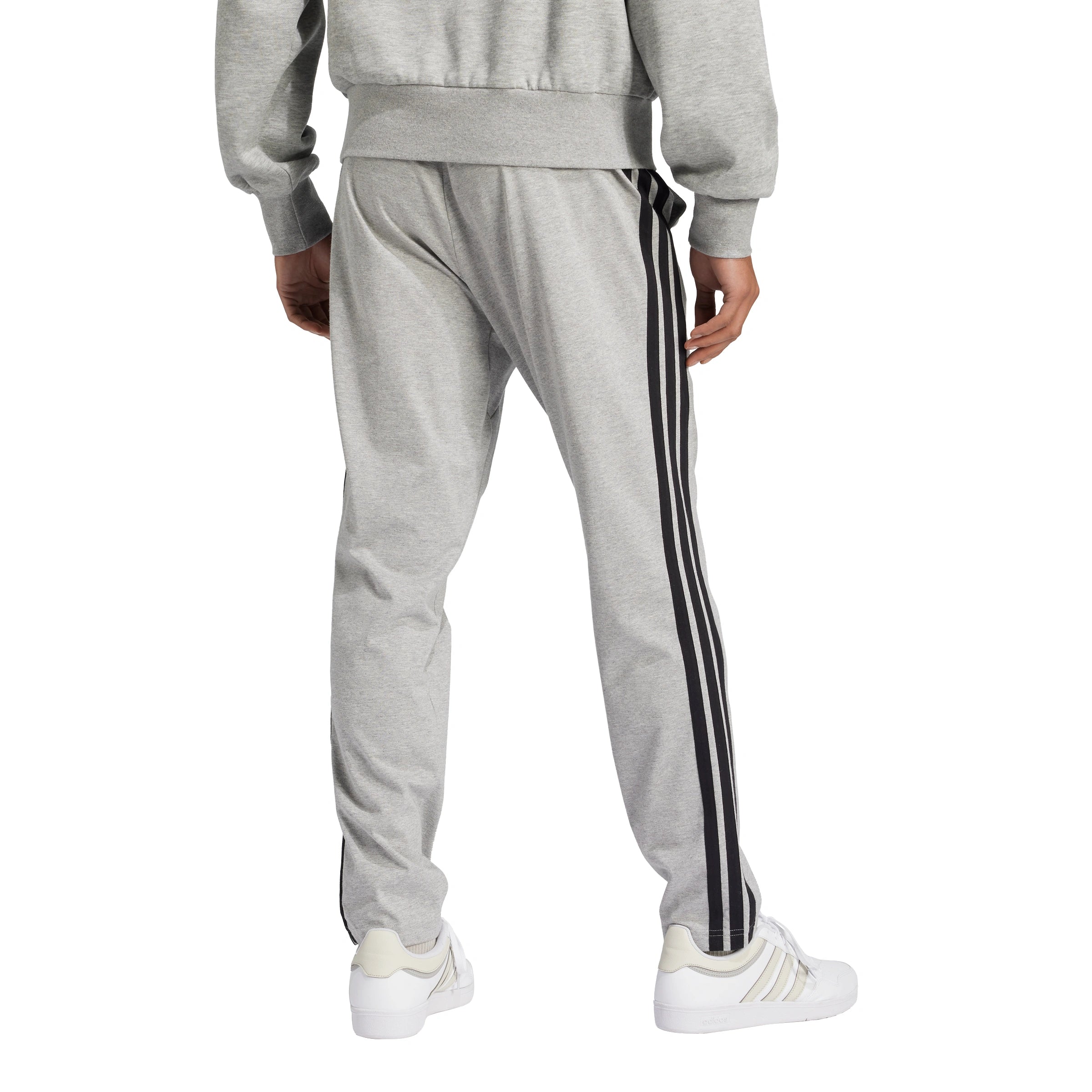 Essentials 3-Stripes Single Jersey Joggers