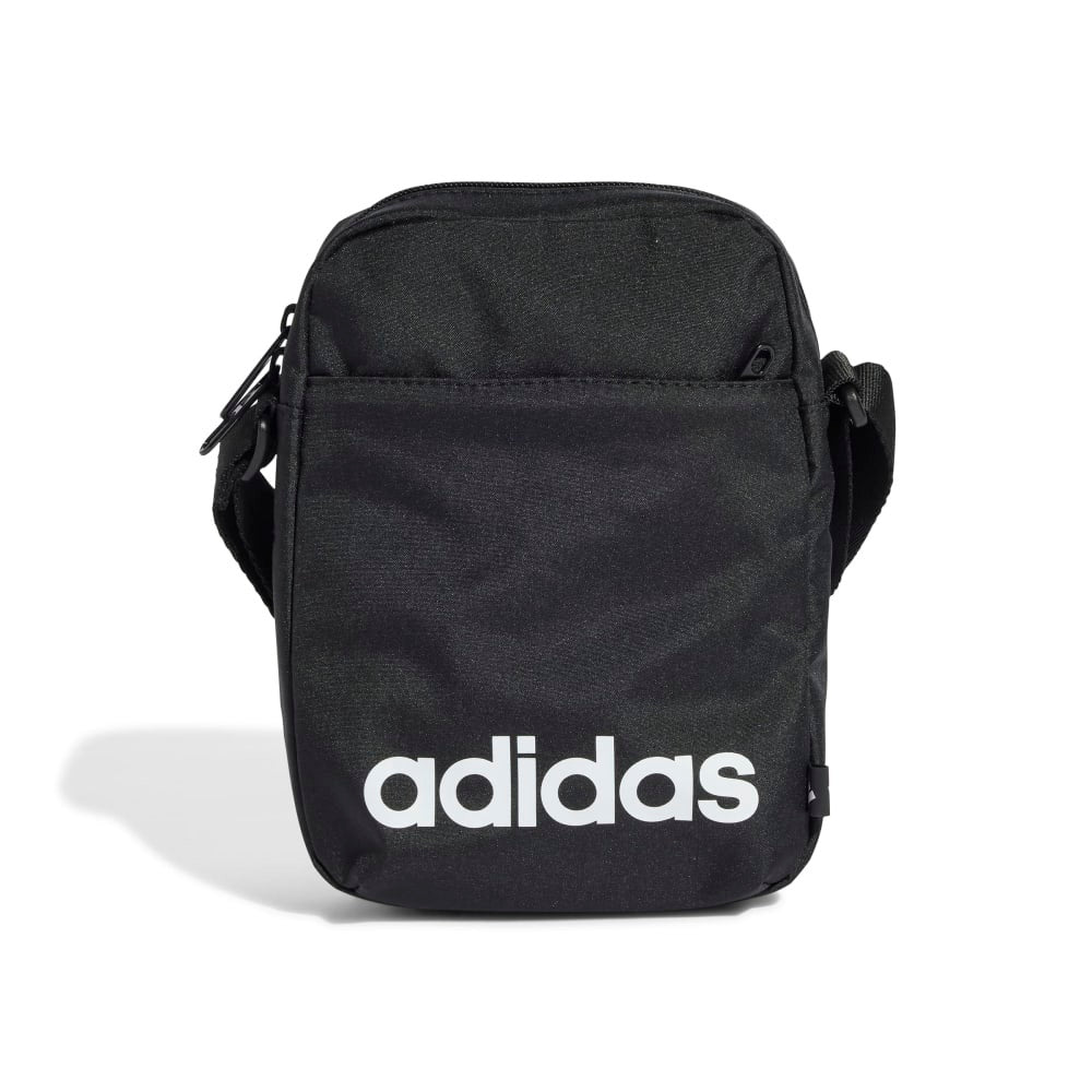 In6128 Adidas Linear Organizer - Black Recycled & Secure