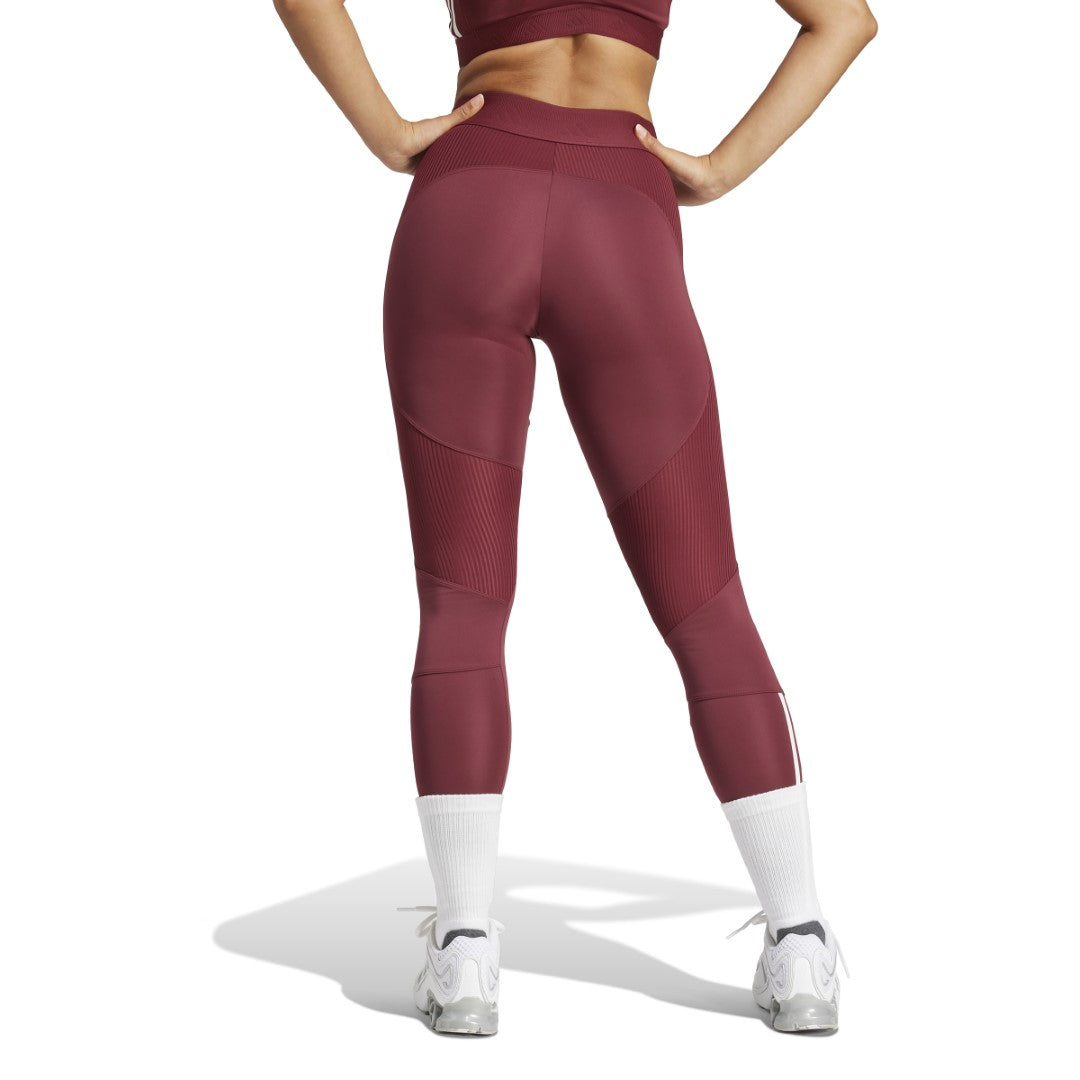 Hyperglam Full-Length Ribbed Leggings