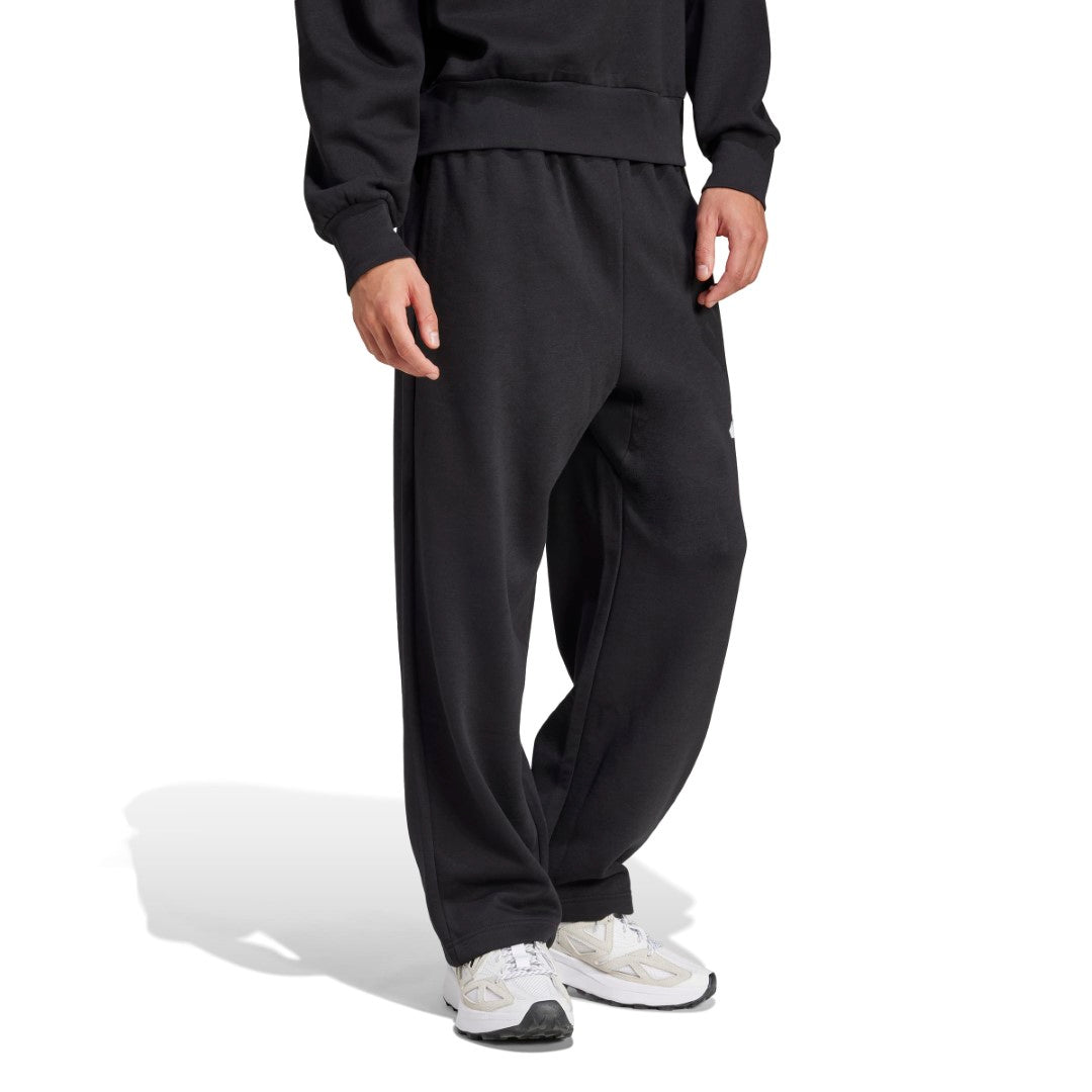 Essentials Wide-Leg 3 Bar Logo Joggers