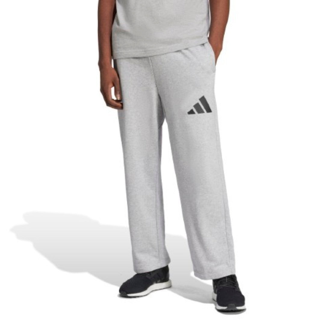 Essentials Wide Leg 3 Bar Logo Joggers