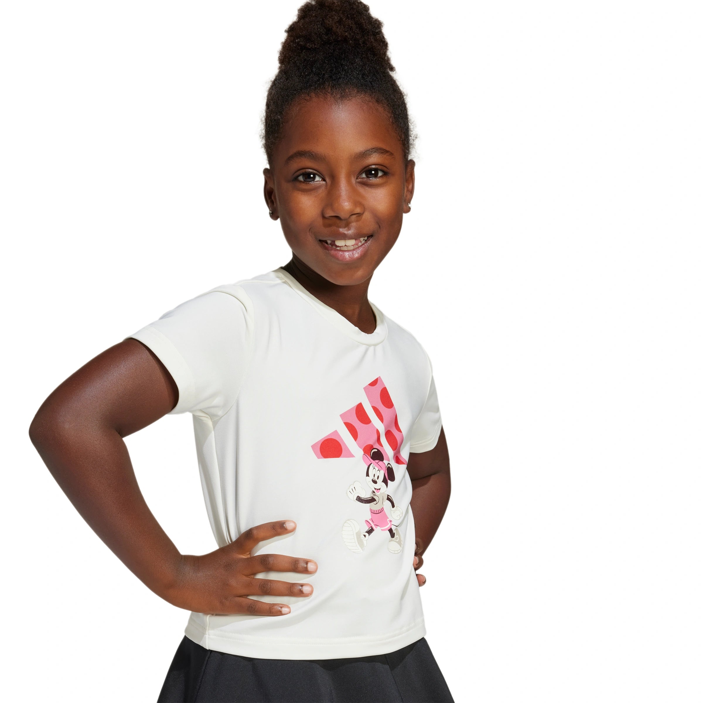 Tシャツ・カットソー adidas Adidas X Disney Minnie Mouse Top and Bottom Set White adidas Disney's Minnie Mouse Tee Set Kids Kids White