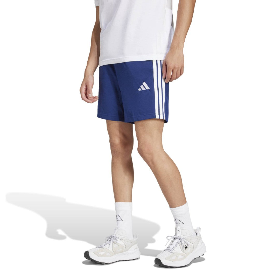Essentials 3-Stripes Single Jersey Shorts 7-Inch
