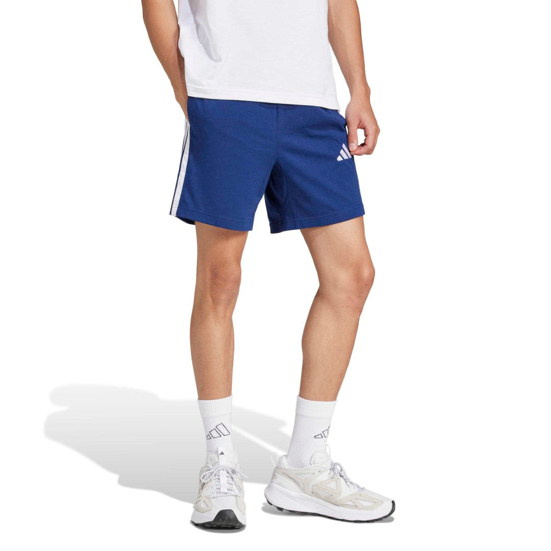 Essentials 3-Stripes Single Jersey Shorts 7-Inch