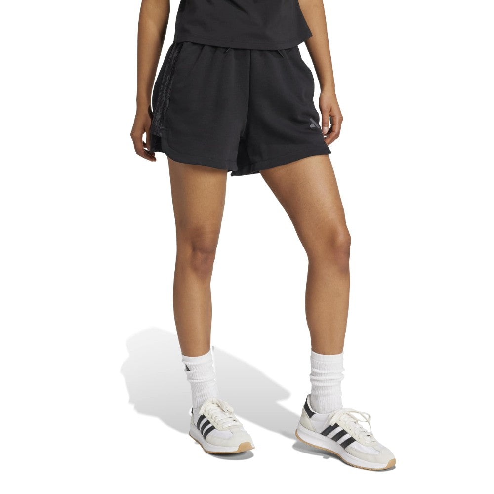 Essentials 3-Stripes Print Shorts