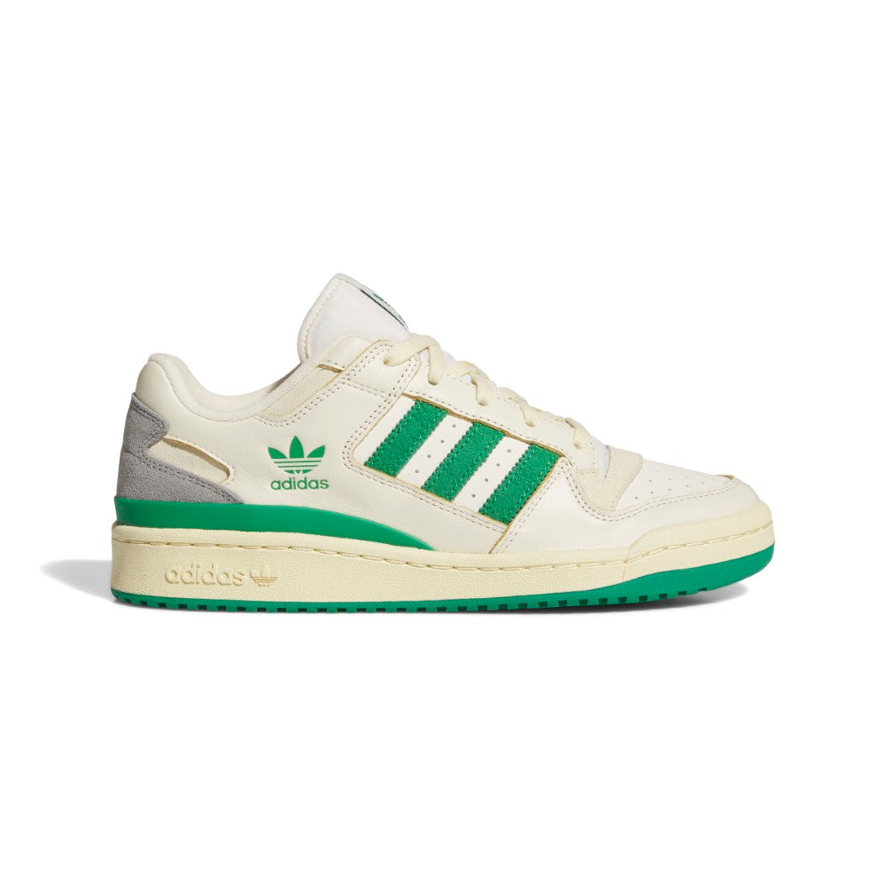 adidas Orignals Forum Low CL Lifestyle Shoes -Offwhite/Green