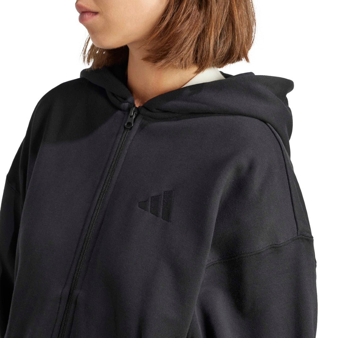 All Szn French Terry Loose Full-Zip Hoodie