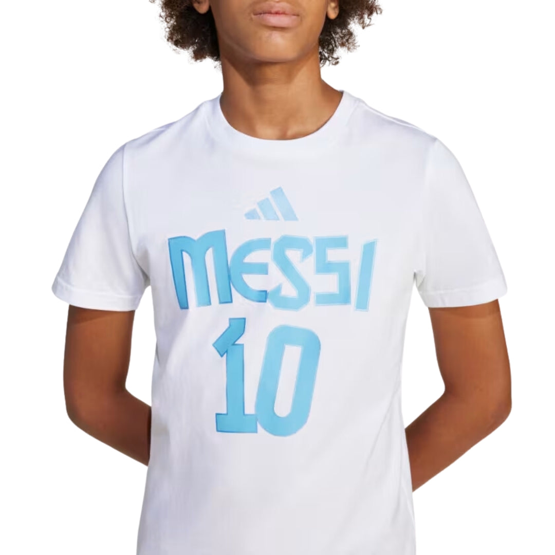 Messi Name and Number Graphic T-shirt