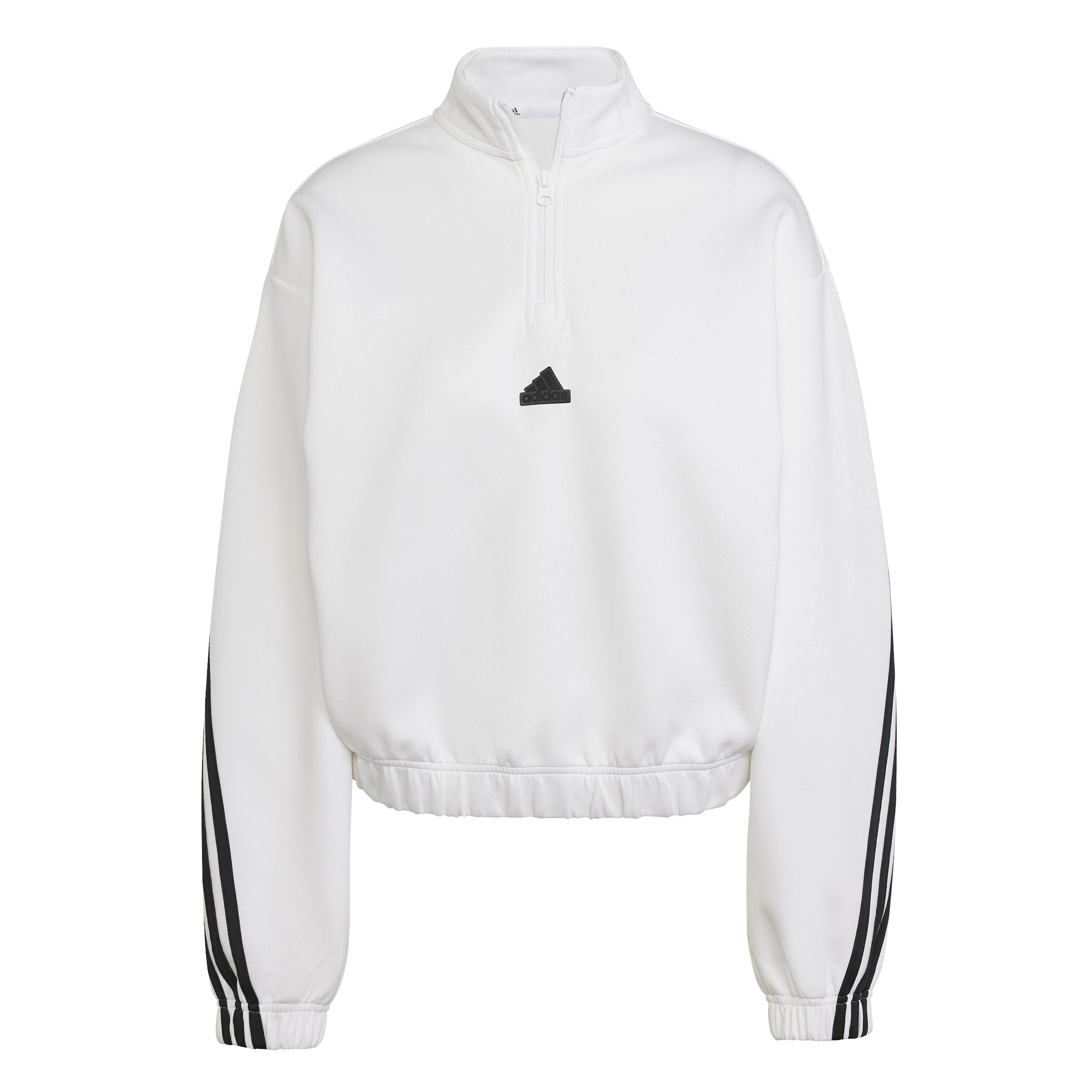 Future Icons Three Stripes 1/4 Zip Top