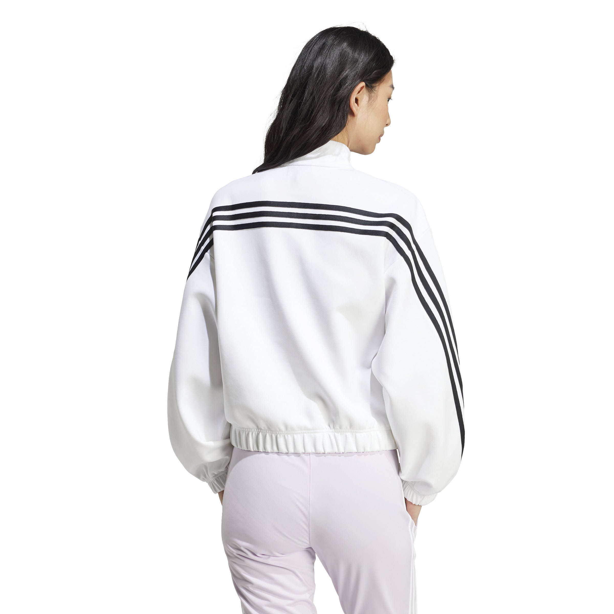 Future Icons Three Stripes 1/4 Zip Top