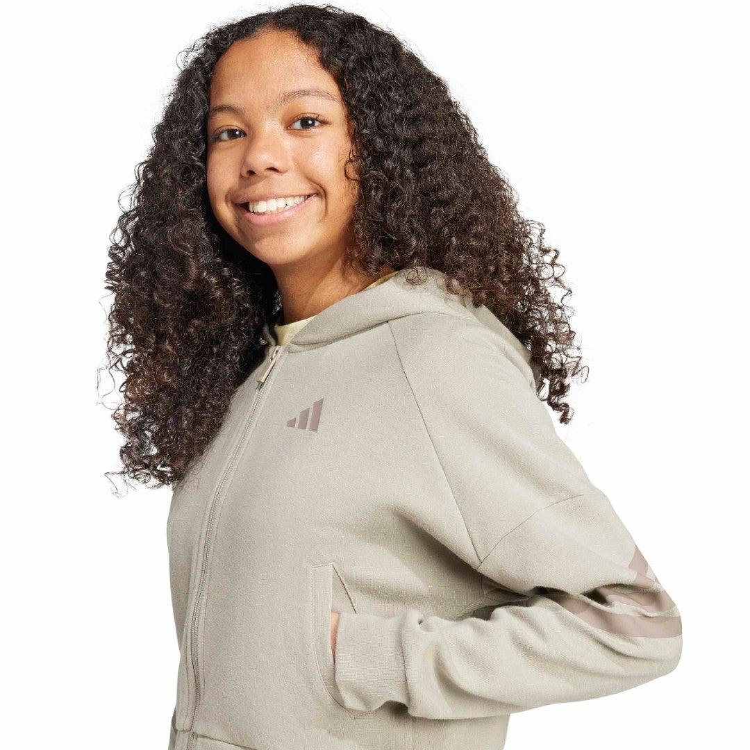 Future Icons 3-Stripes Full-Zip Hooded Jacket