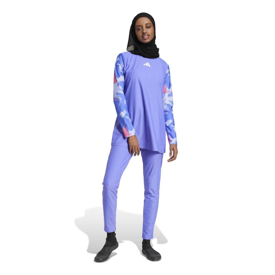 Padded Full-Cover Swimwear Set