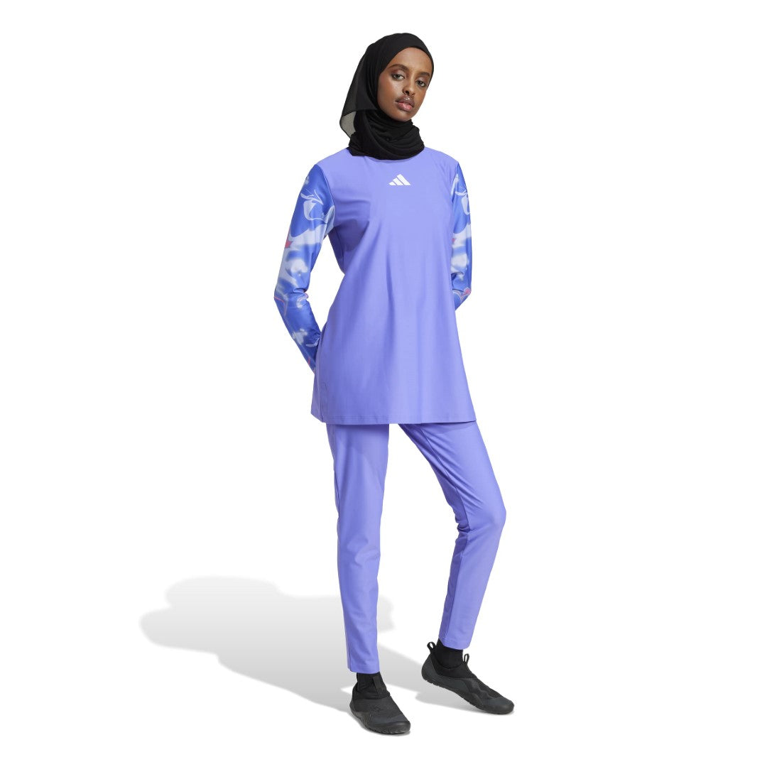 Padded Full-Cover Swimwear Set