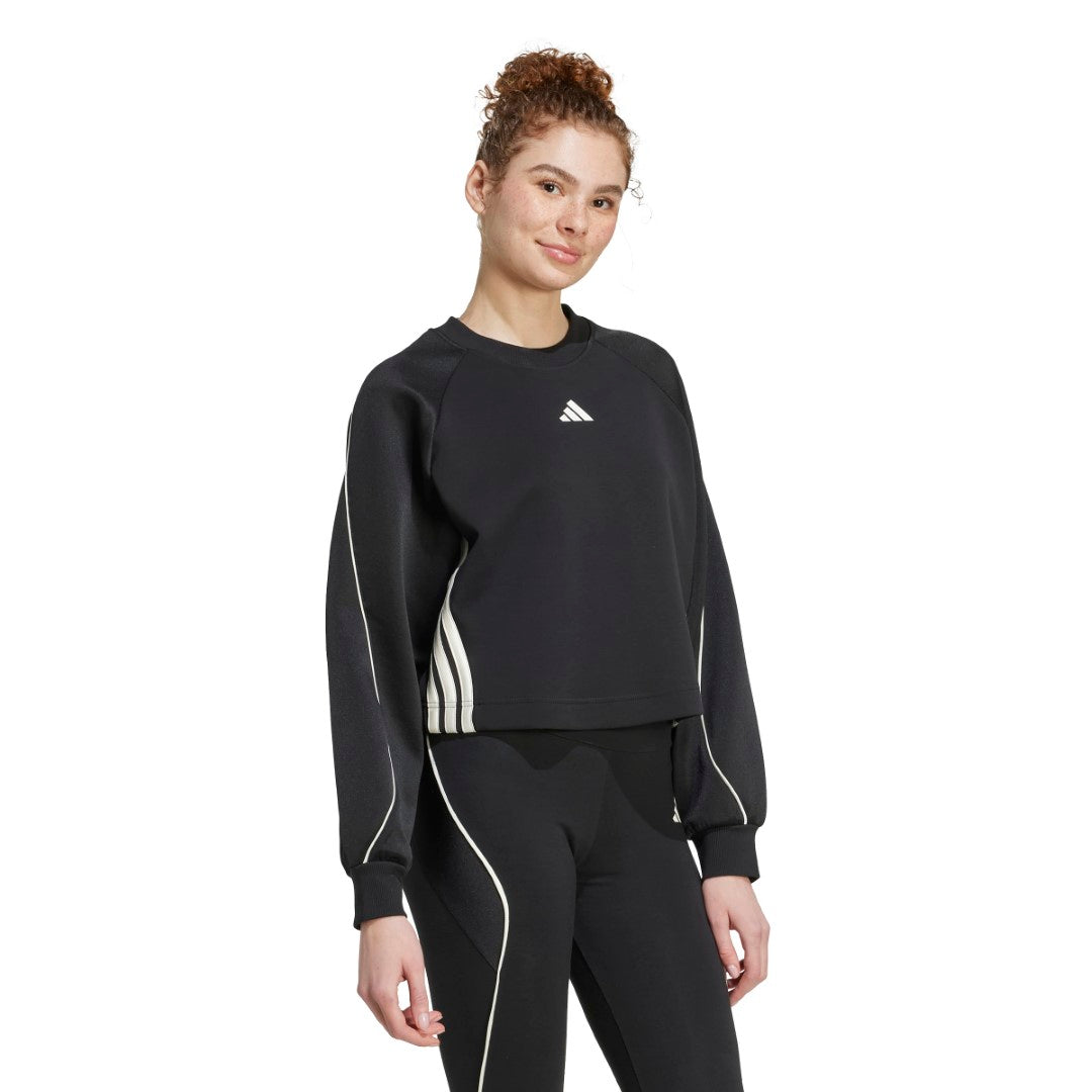 Stadium 3-Stripes Crewneck Sweatshirt