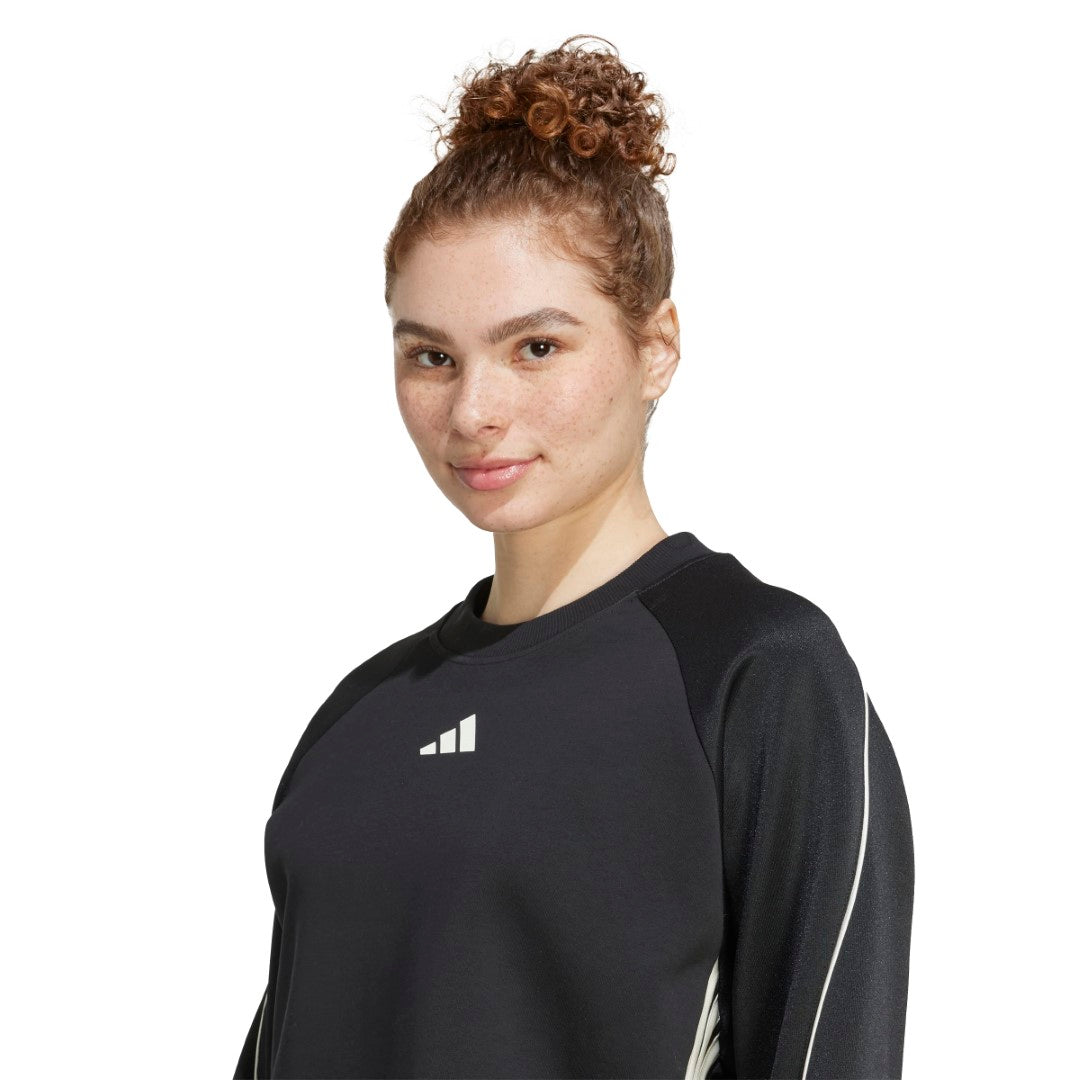 Stadium 3-Stripes Crewneck Sweatshirt