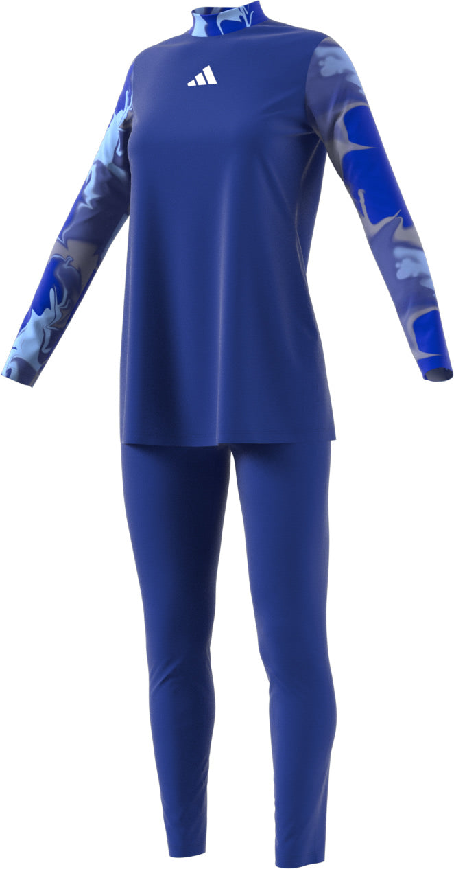 Padded Full-Cover Swimwear Set
