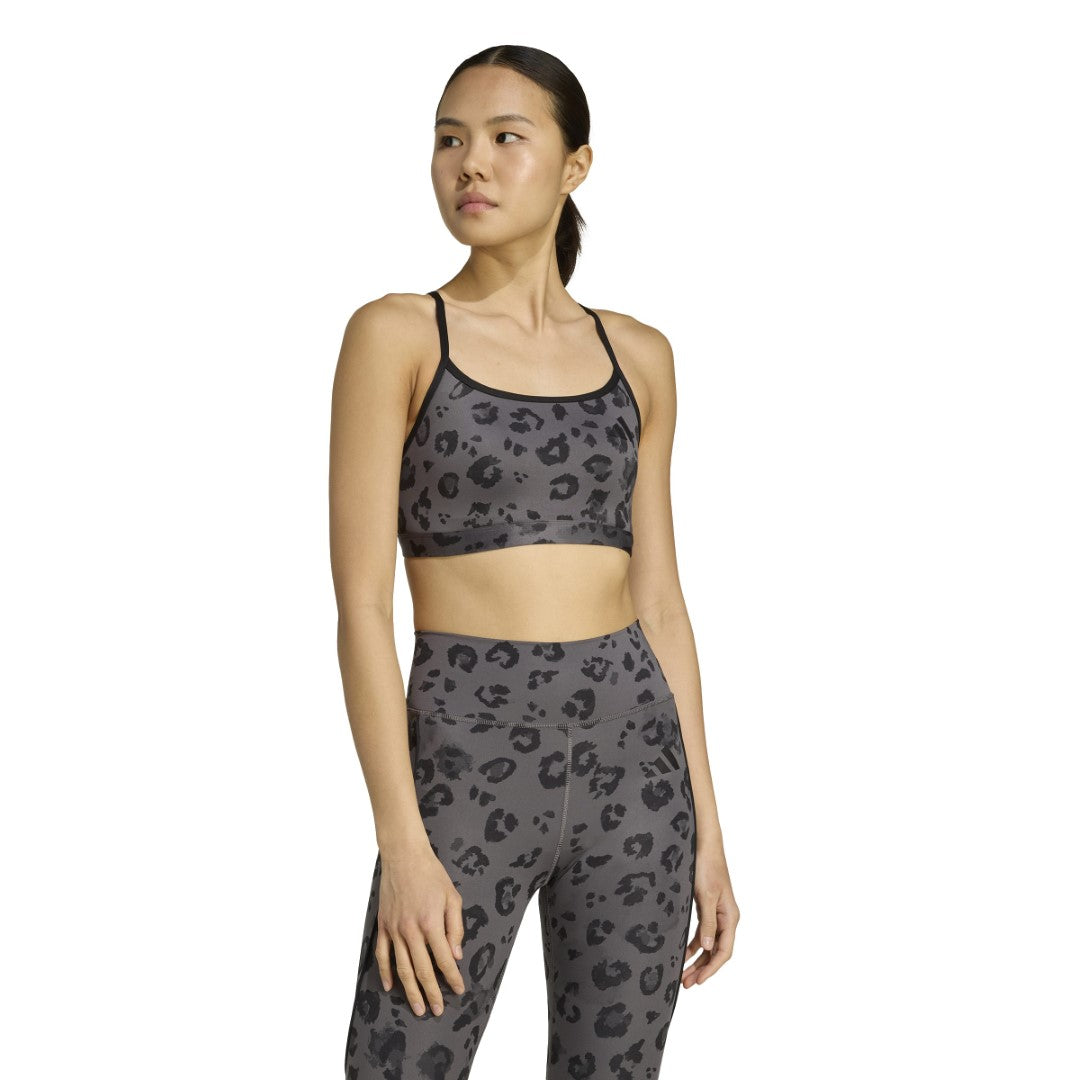 Powerreact Essentials Light Support Sports Bra Print