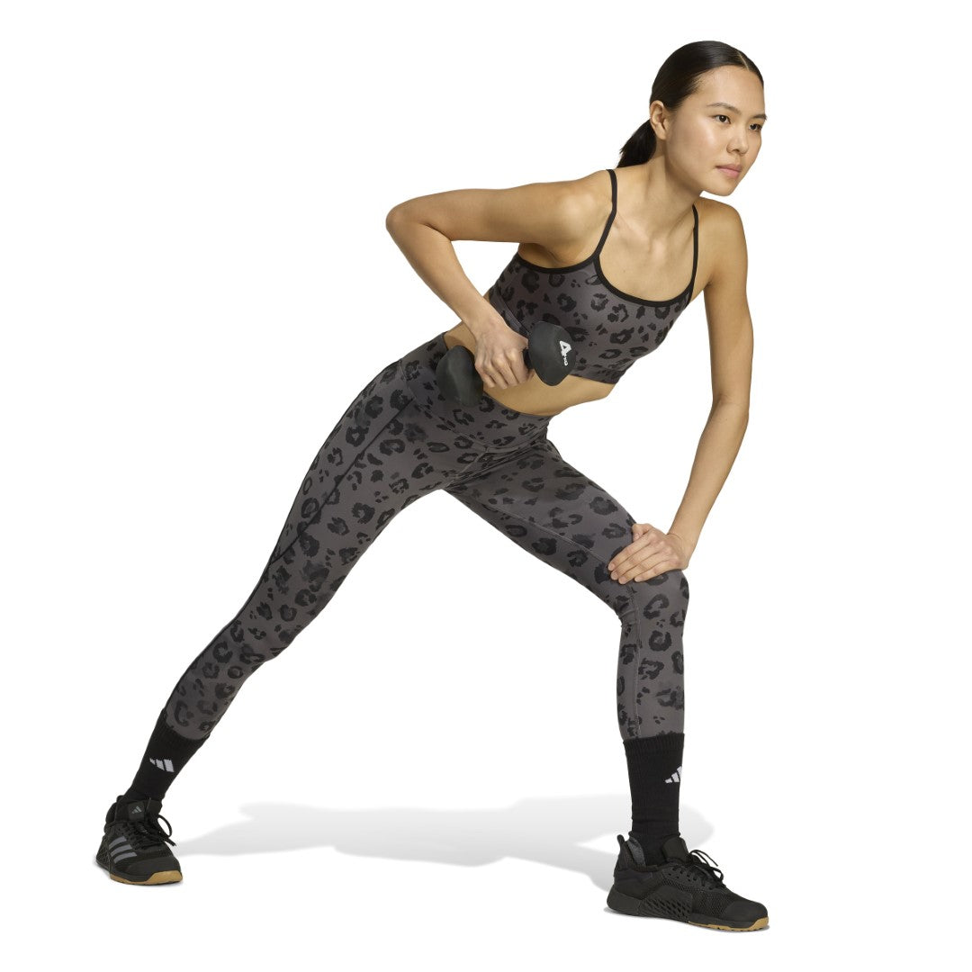 Powerreact Essentials Light Support Sports Bra Print