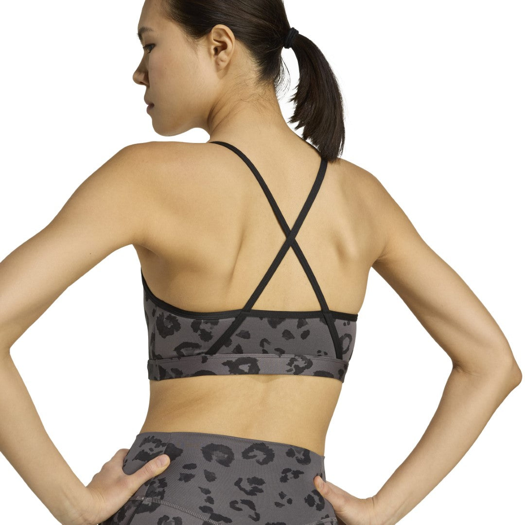 Powerreact Essentials Light Support Sports Bra Print