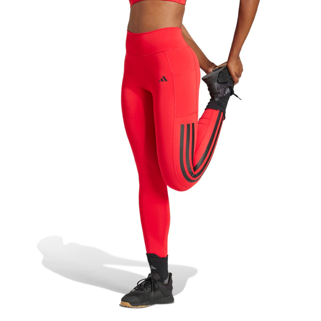 Optimé 3-Stripes Full-Length Leggings