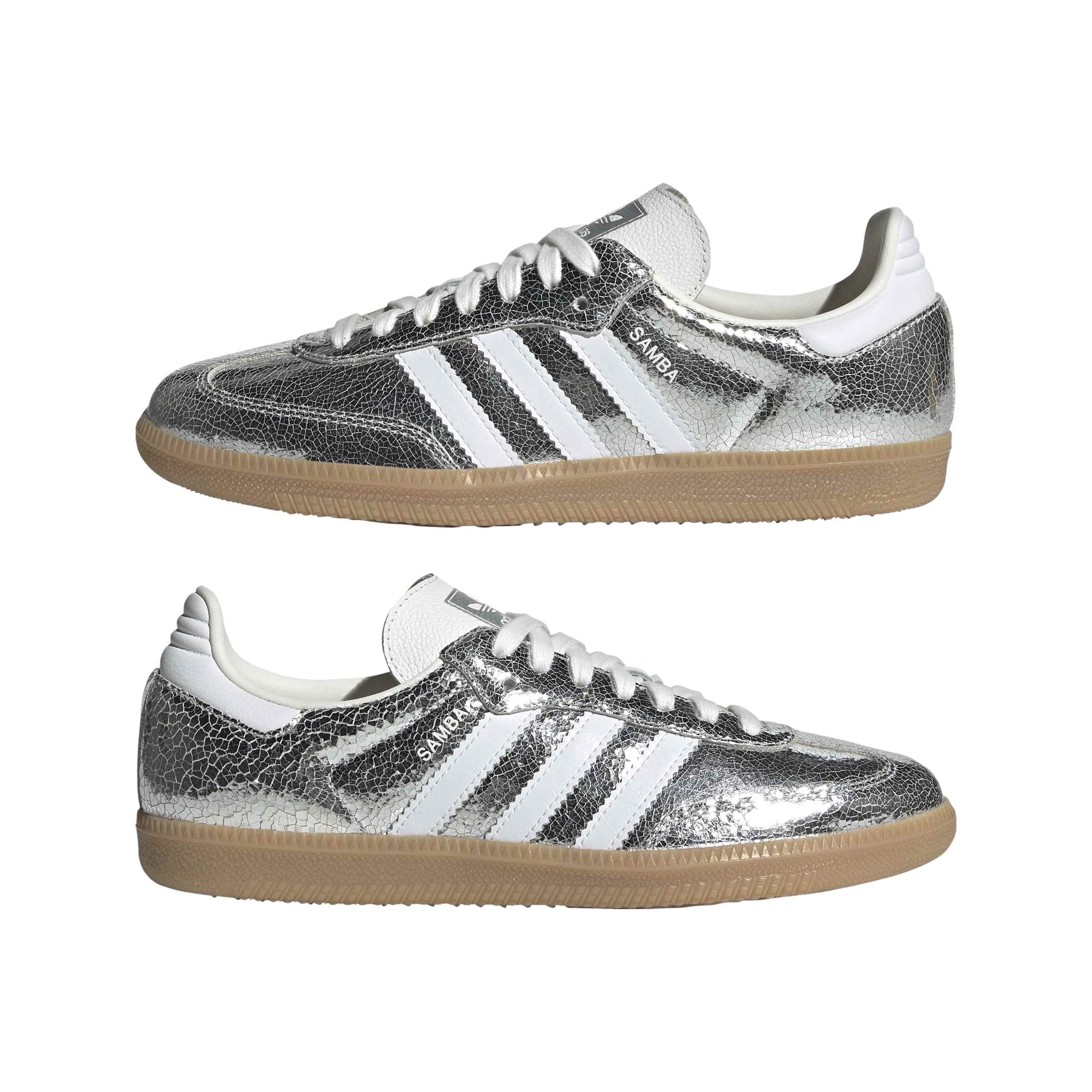 adidas Samba OG Women's Lifestyle Shoes | Silver