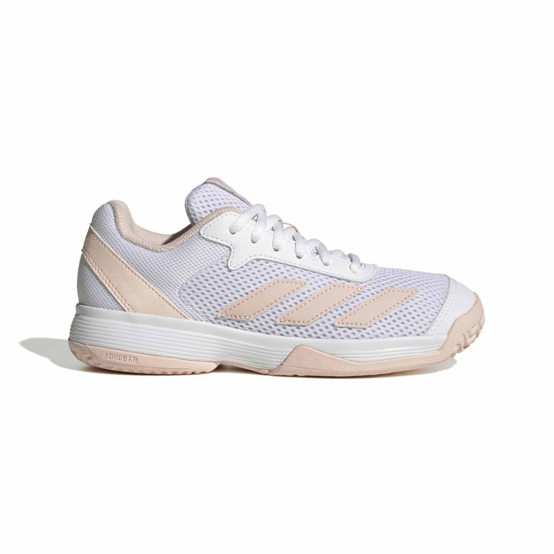adidas Courtflash Kids Tennis Shoes | White