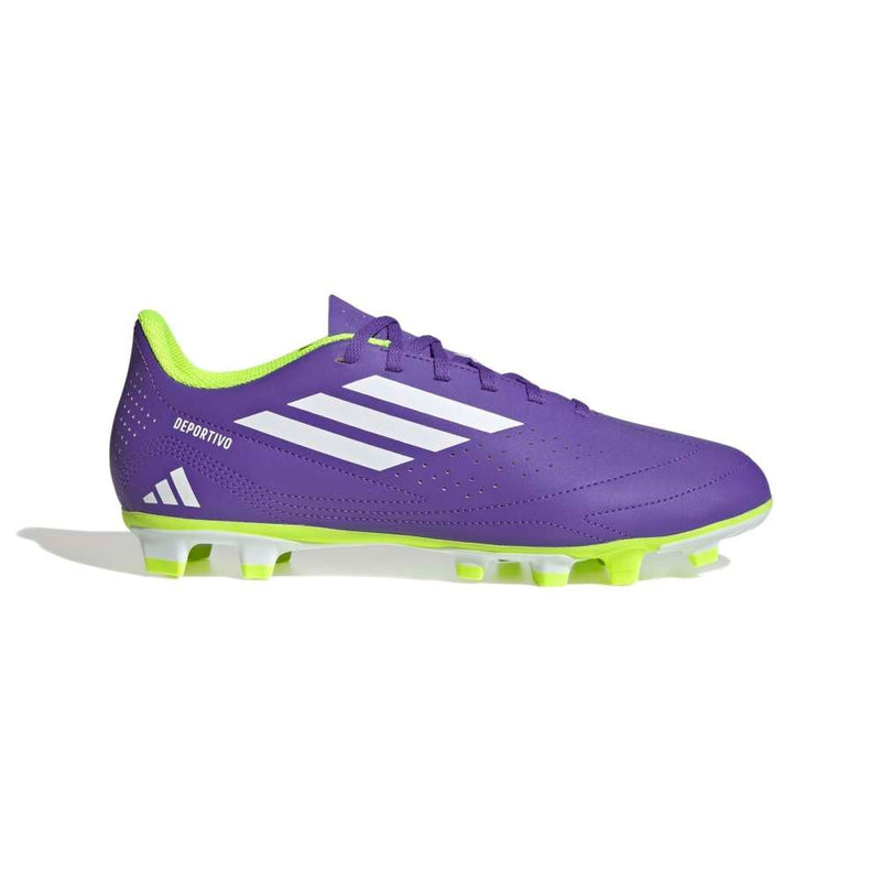 adidas Deportivo III Flexible Ground Men's Soccer Shoes -Purple