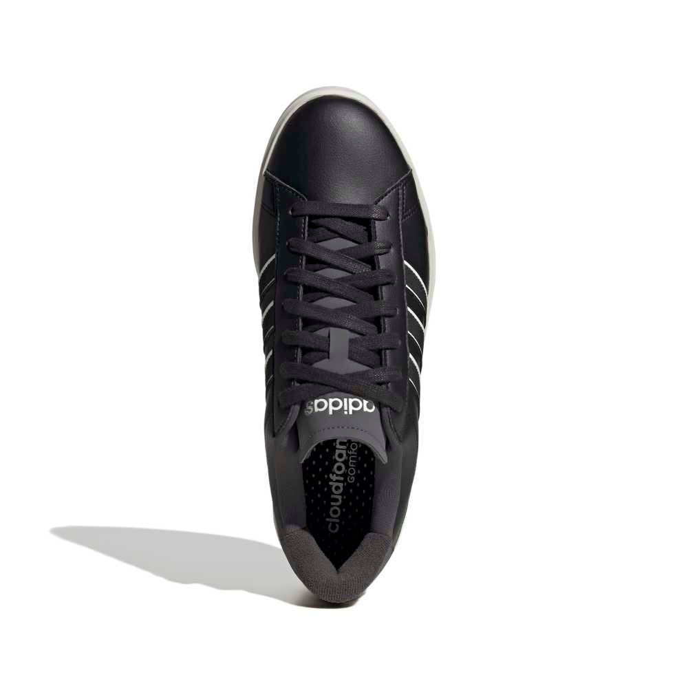 adidas Grand Court 2.0 Men's Lifestyle Shoes Black - Cloudfoam Comfort