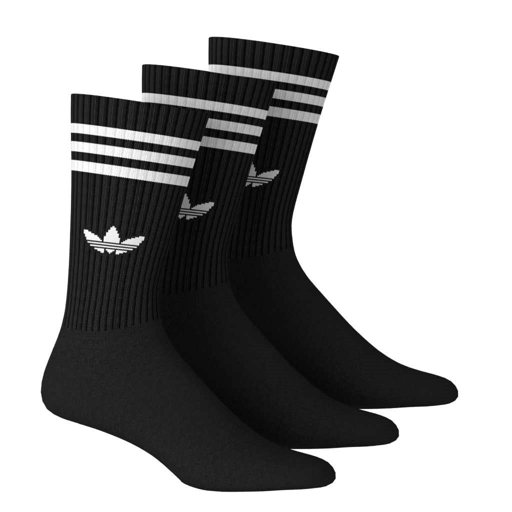 3-Stripes High Crew Socks 3 Pairs