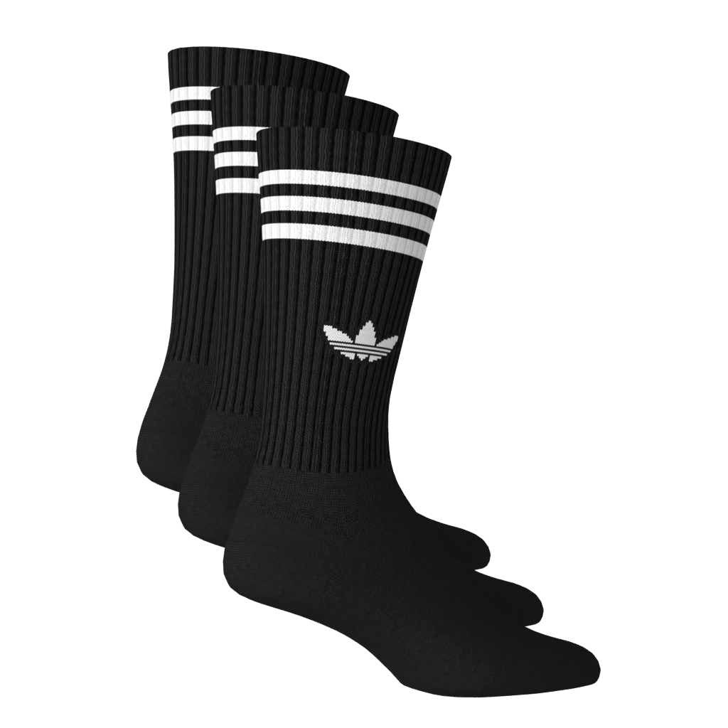 3-Stripes High Crew Socks 3 Pairs