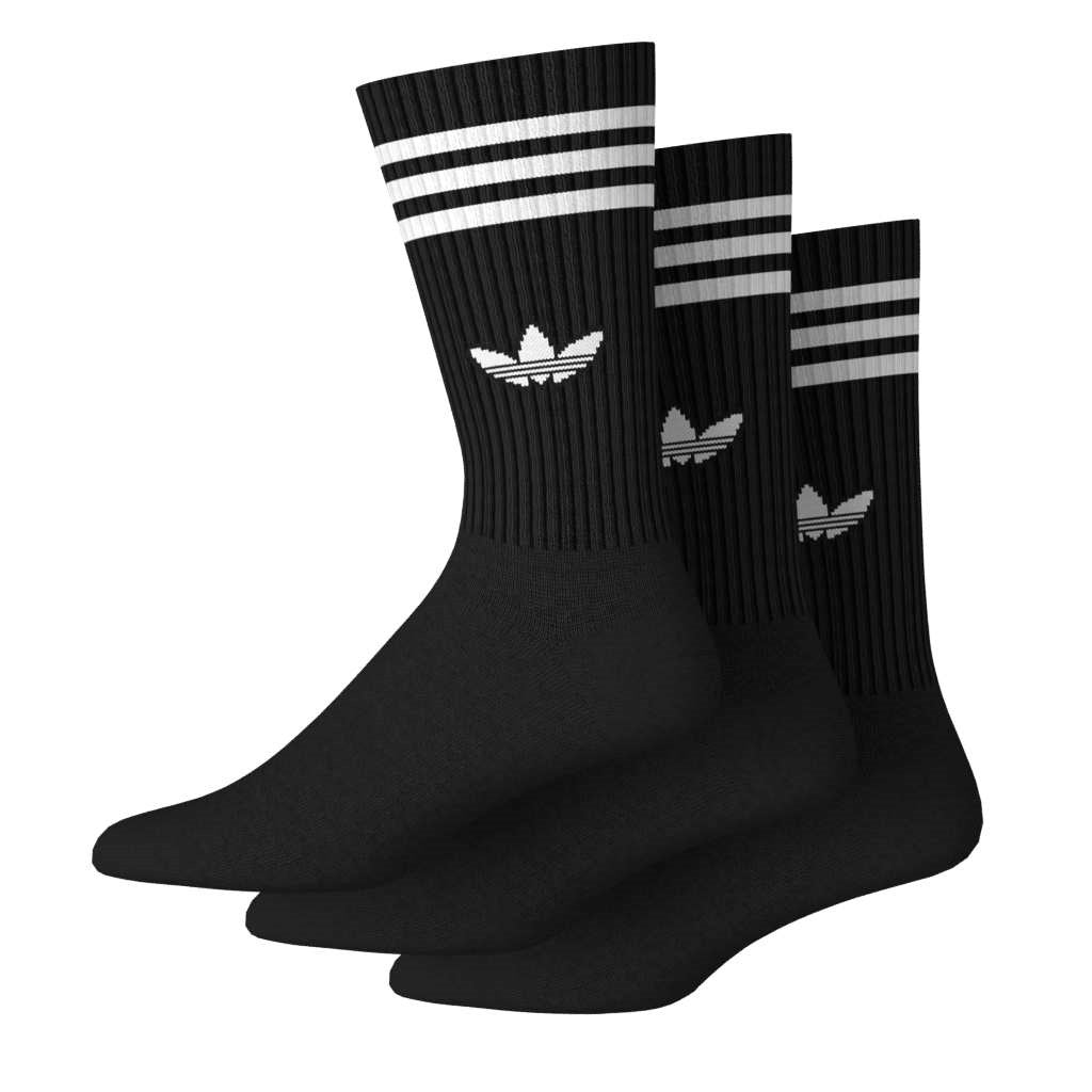 3-Stripes High Crew Socks 3 Pairs