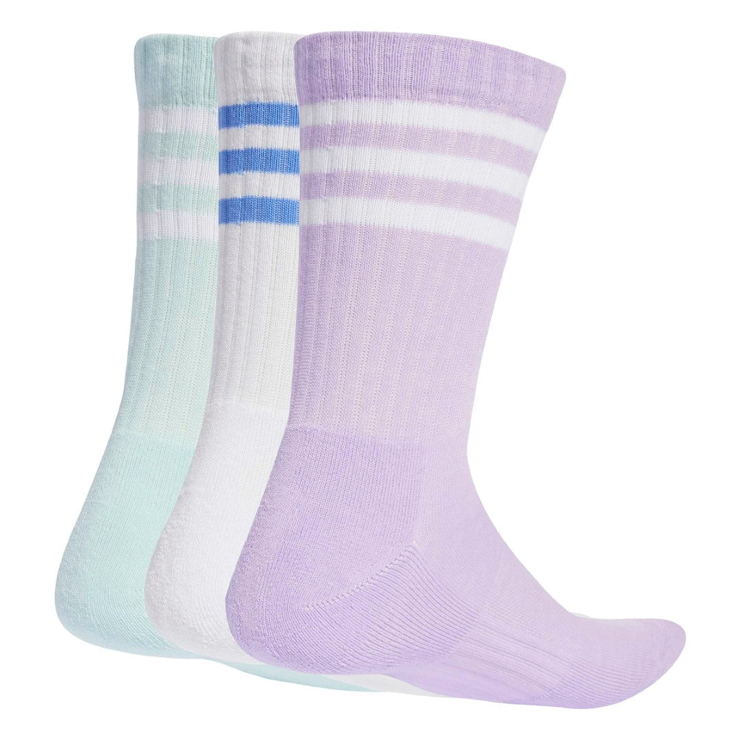 3-Stripes Cushioned Crew Socks 3 Pairs