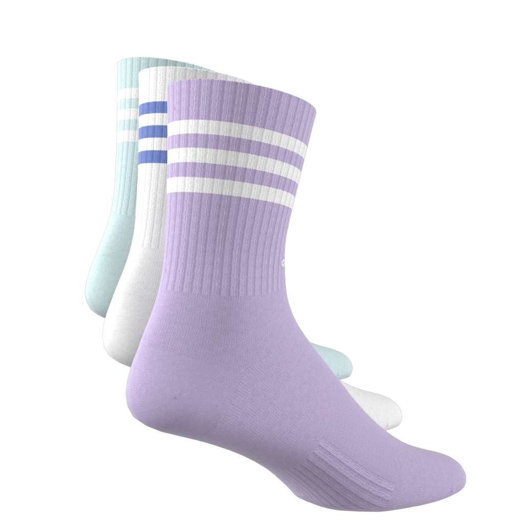 3-Stripes Cushioned Crew Socks 3 Pairs