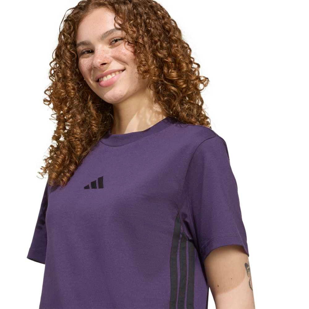 تي شيرت Essentials 3-Stripes قطني