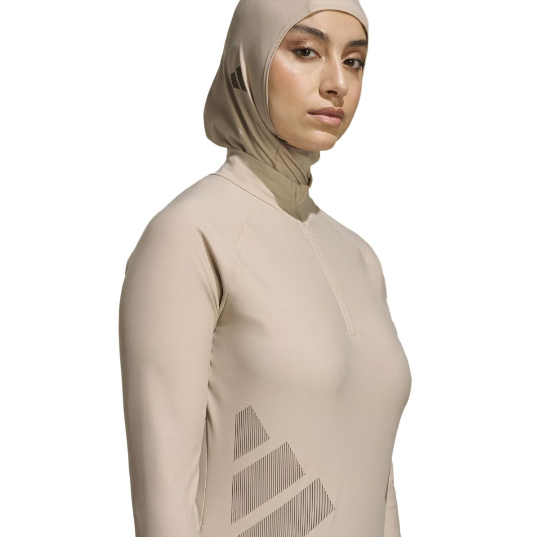 Big Bars Long Sleeve Swim Top