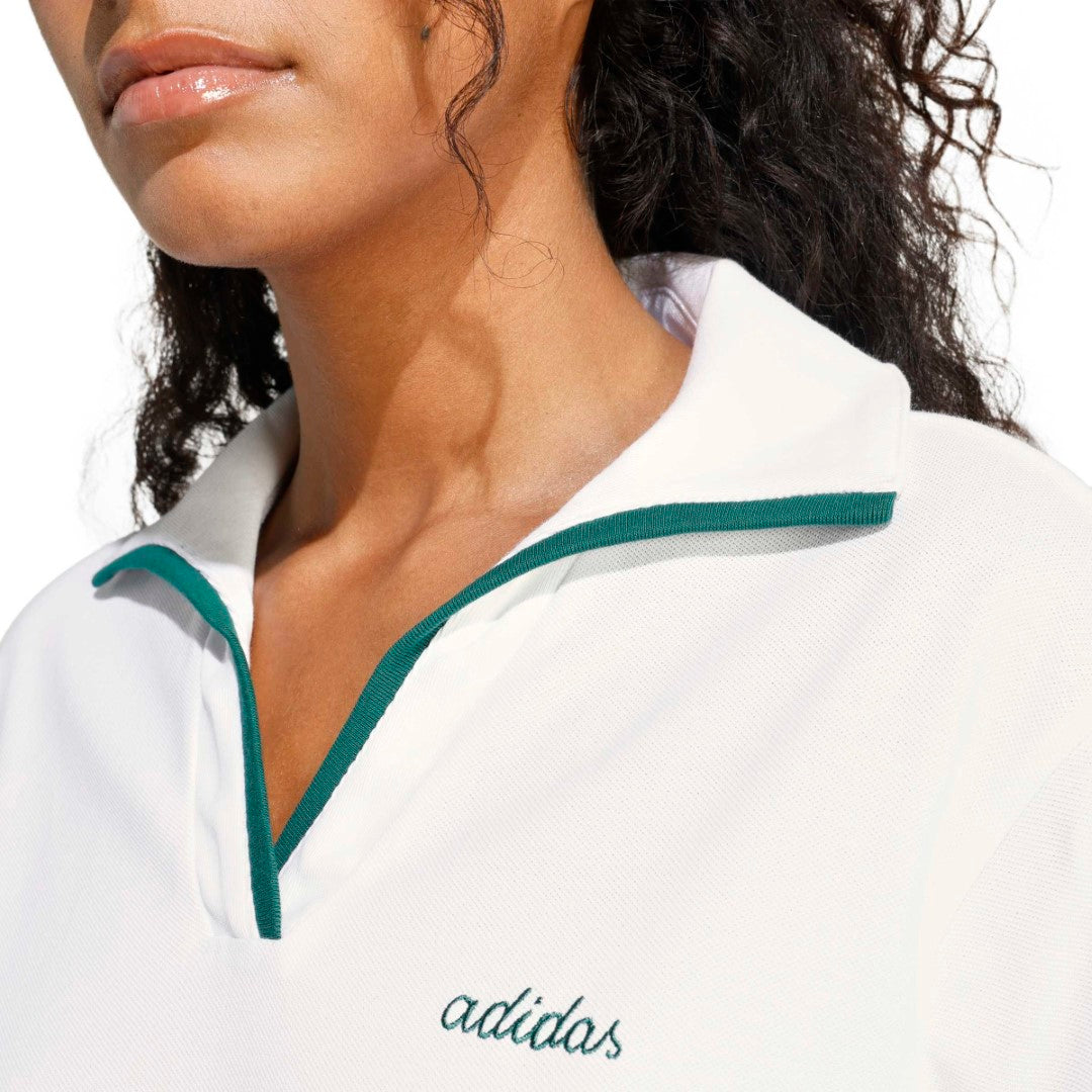 Seasonal Essentials Colorpop Polo with Embroidered Graphic