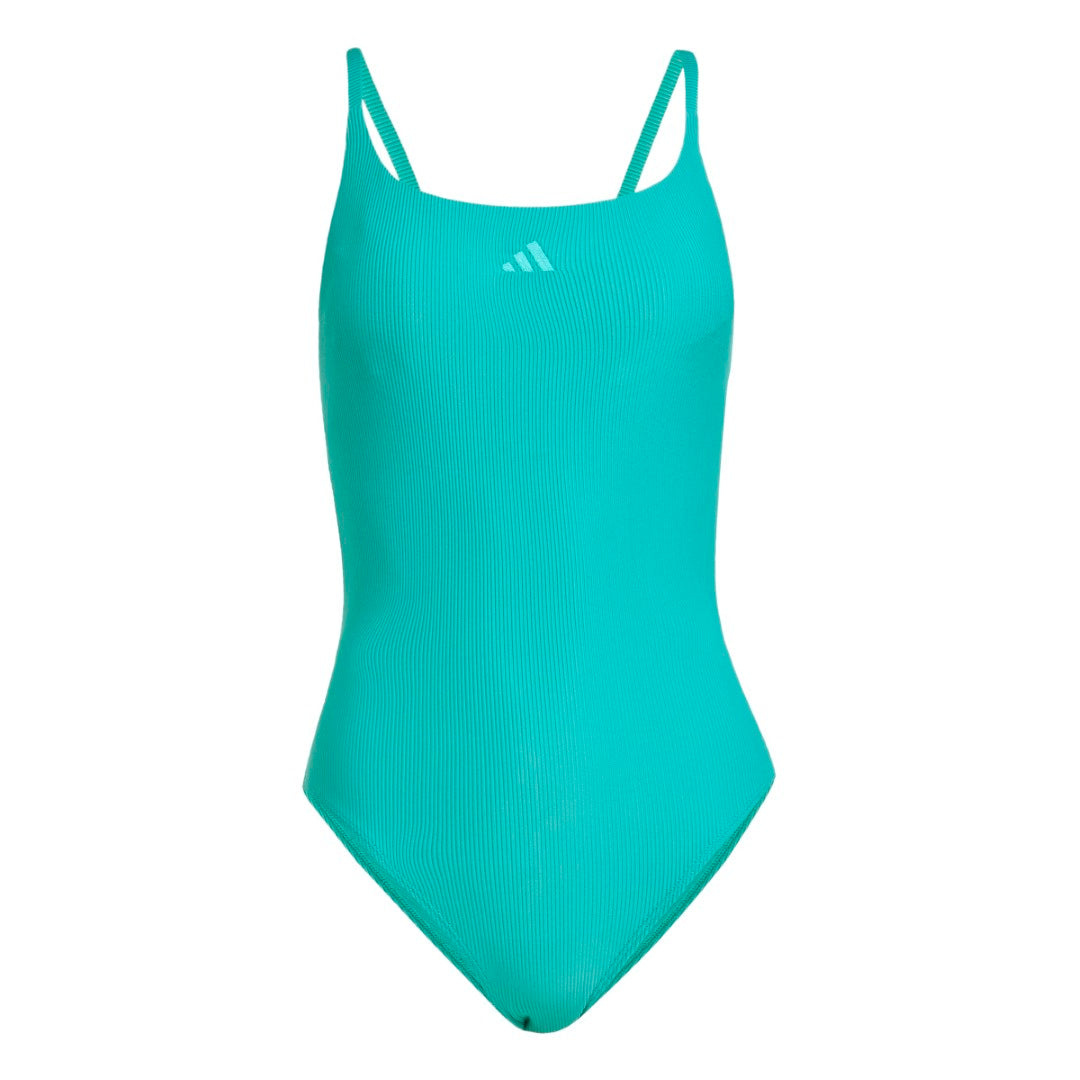 Iconisea Ribbed Padded Thin Straps Swimsuit