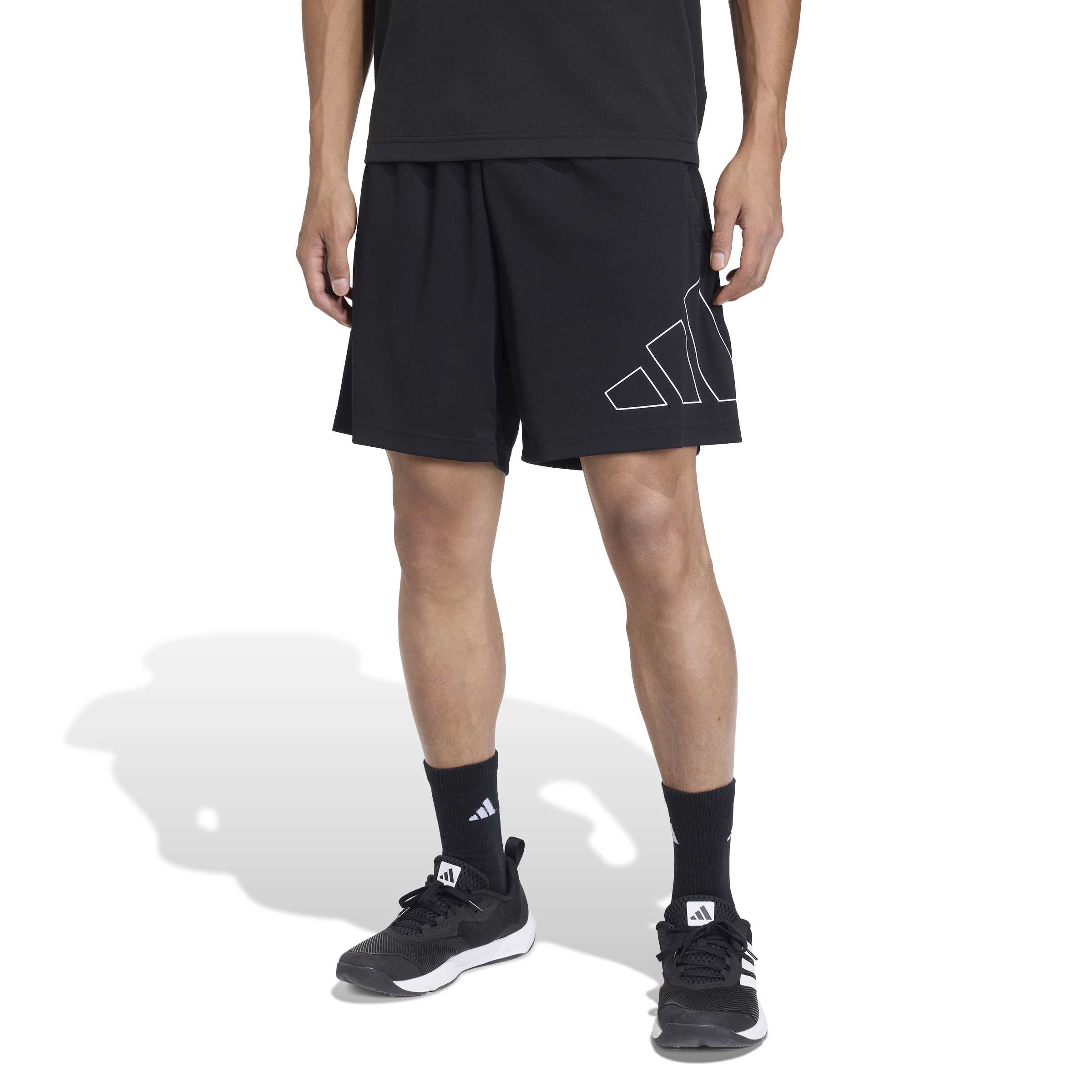 Workout Essentials Base Pique Big Logo Shorts