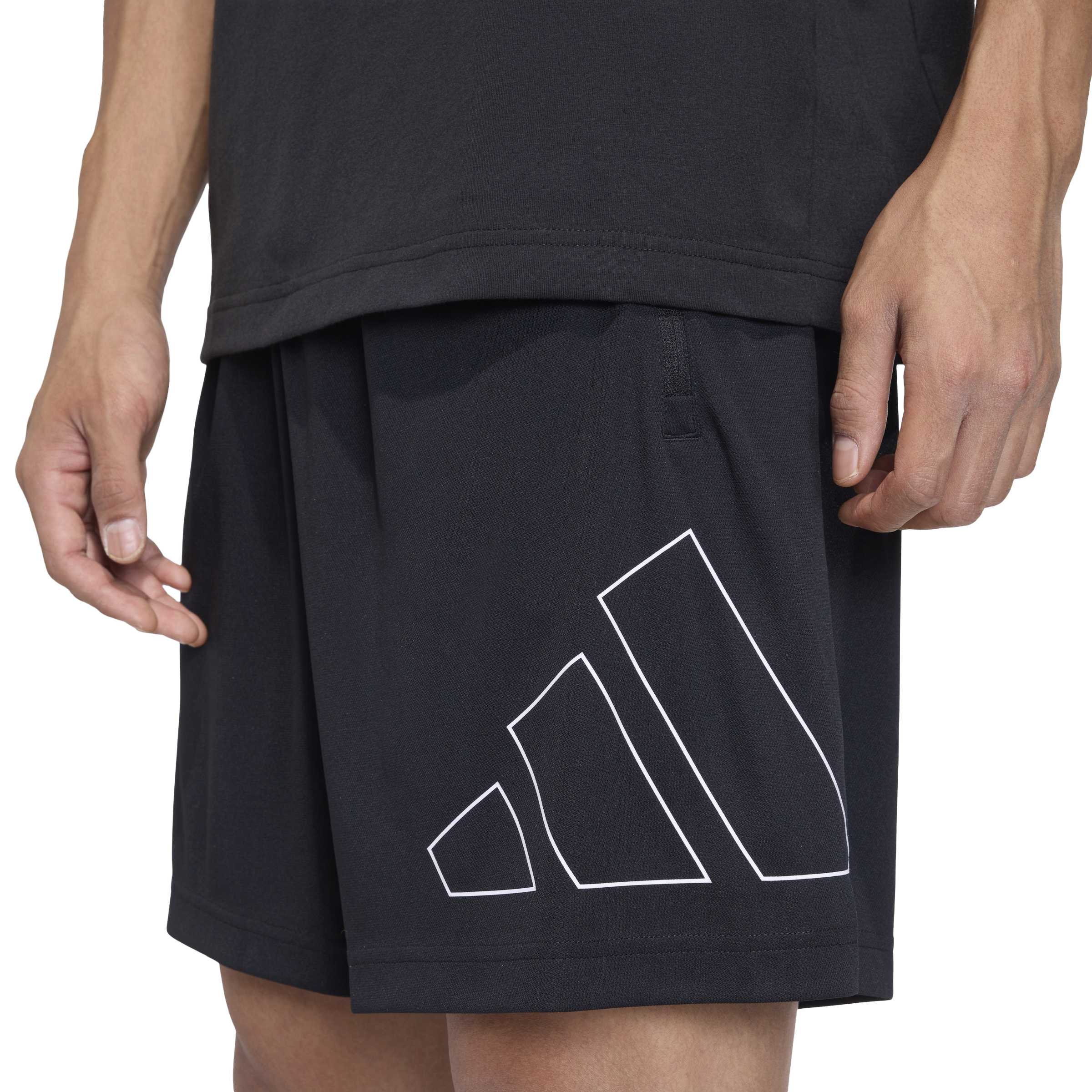 Workout Essentials Base Pique Big Logo Shorts