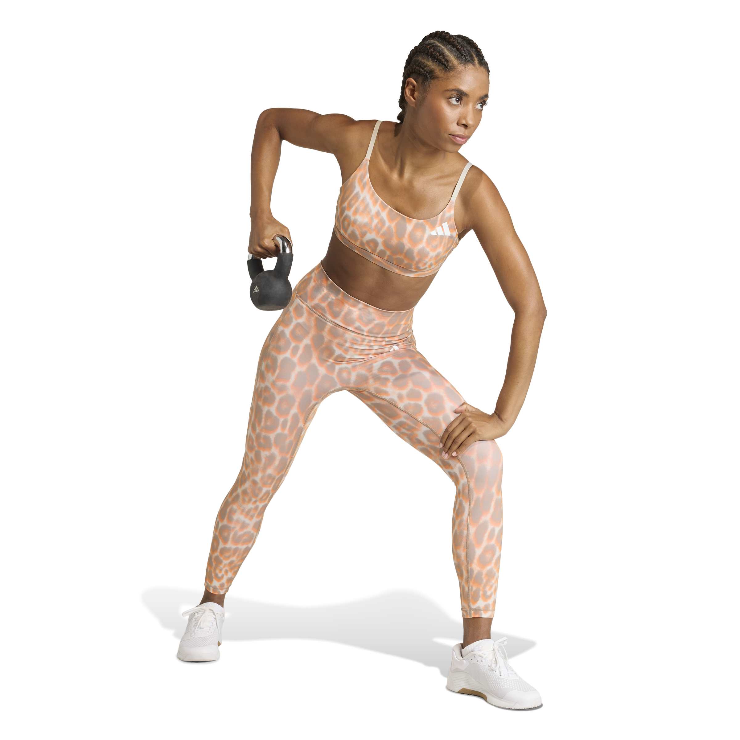 Optime Essentials Workout Leopard 7/8 Leggings