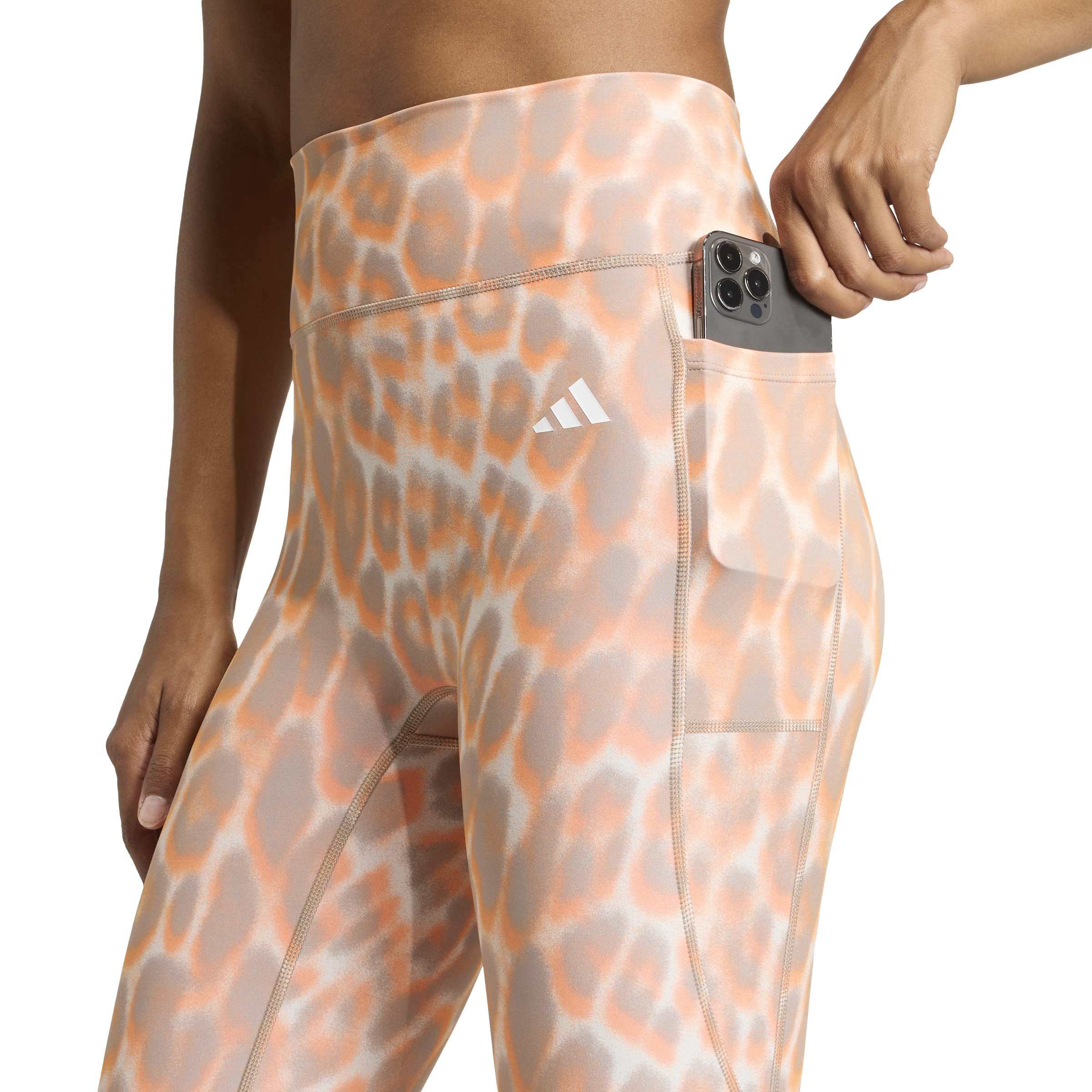 Optime Essentials Workout Leopard 7/8 Leggings